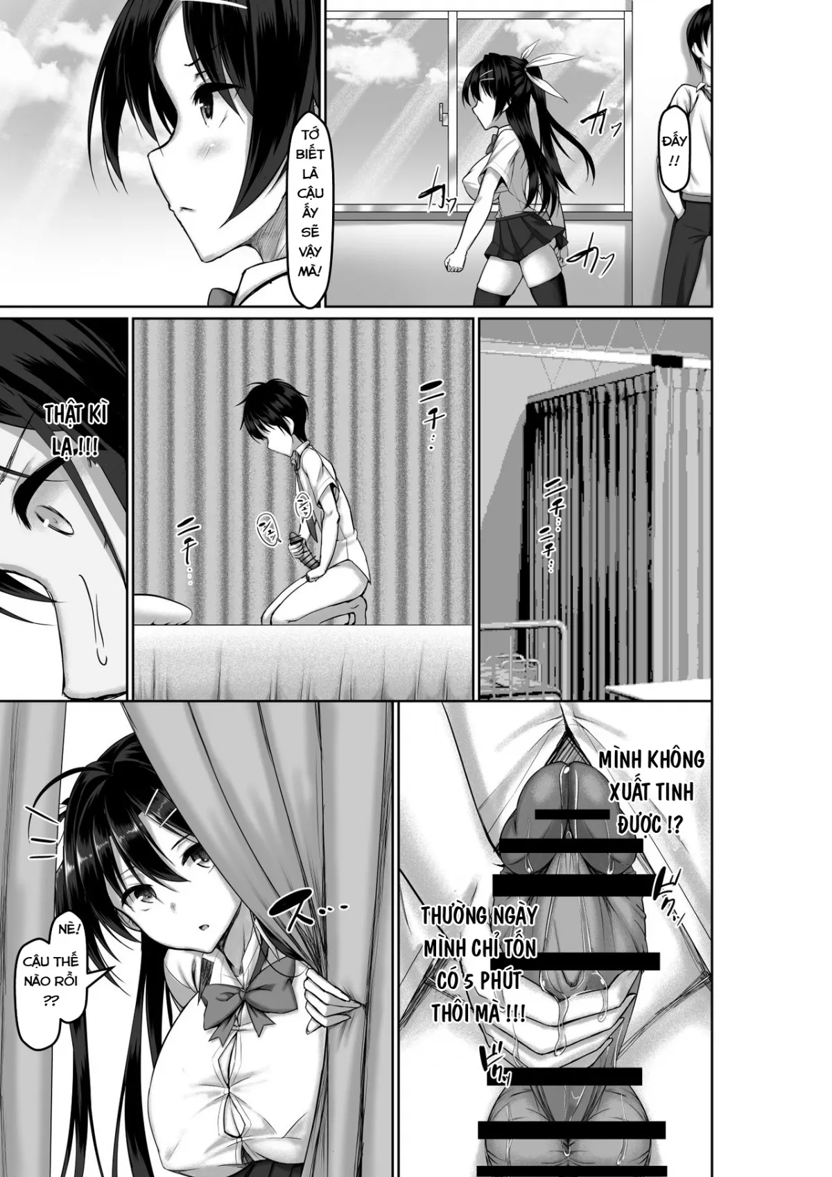 HentaiVN.net - Ảnh 20 - Toppatsusei Bokki Shoukougun ~Jii Fuzen o Soete~ [Idiopathic Erectile Syndrome: When Masturbation Fails] - Chap 1