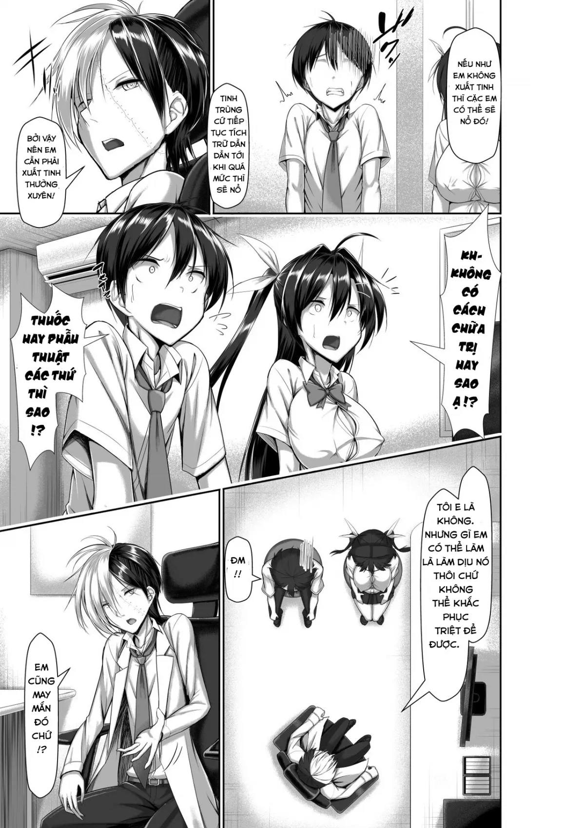 HentaiVN.net - Ảnh 13 - Toppatsusei Bokki Shoukougun ~Jii Fuzen o Soete~ [Idiopathic Erectile Syndrome: When Masturbation Fails] - Chap 2