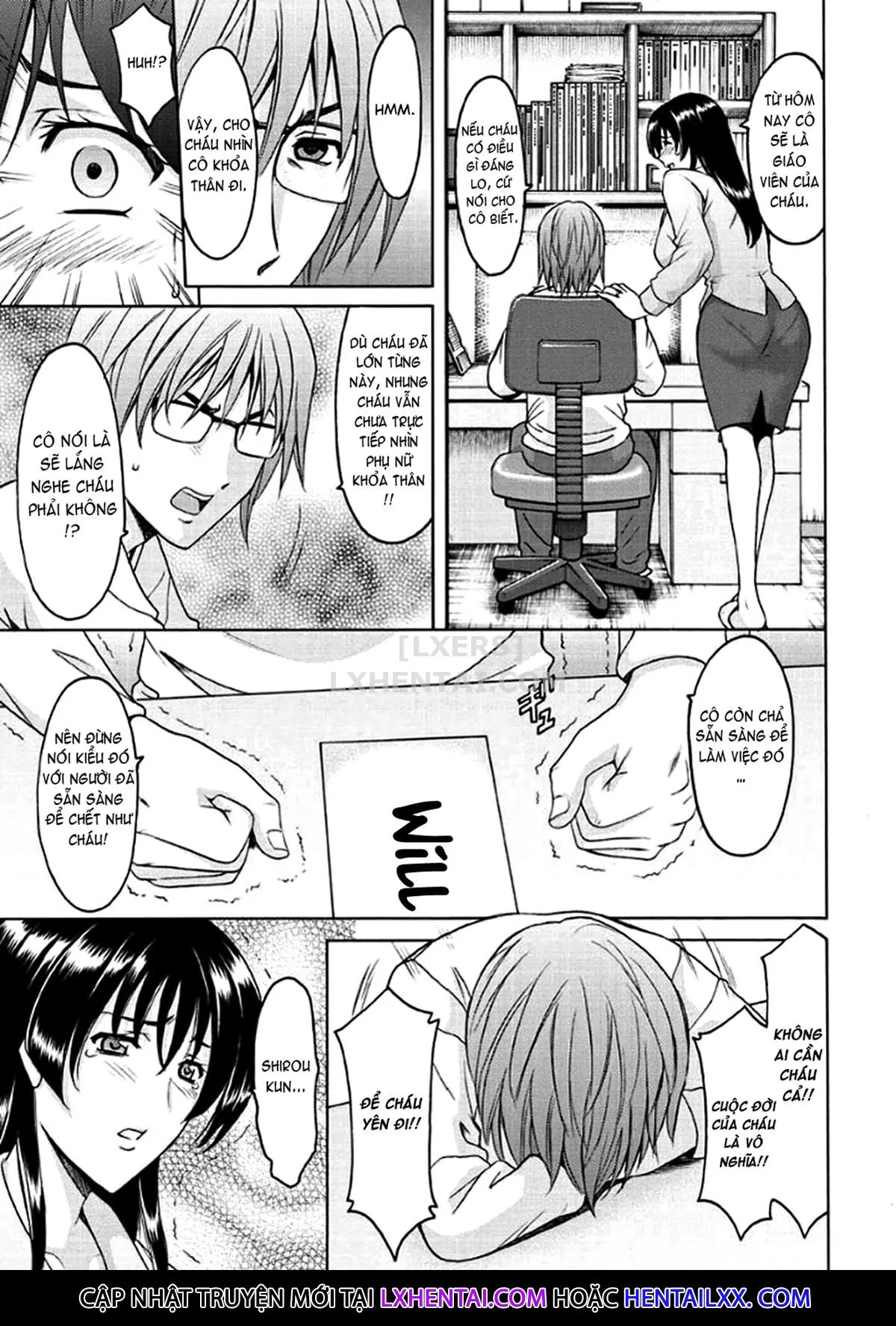 HentaiVN.net - Ảnh 10 - Katei Kyoushi Ga Ochiru Made [家庭教師が堕ちるまで] - Chap 2