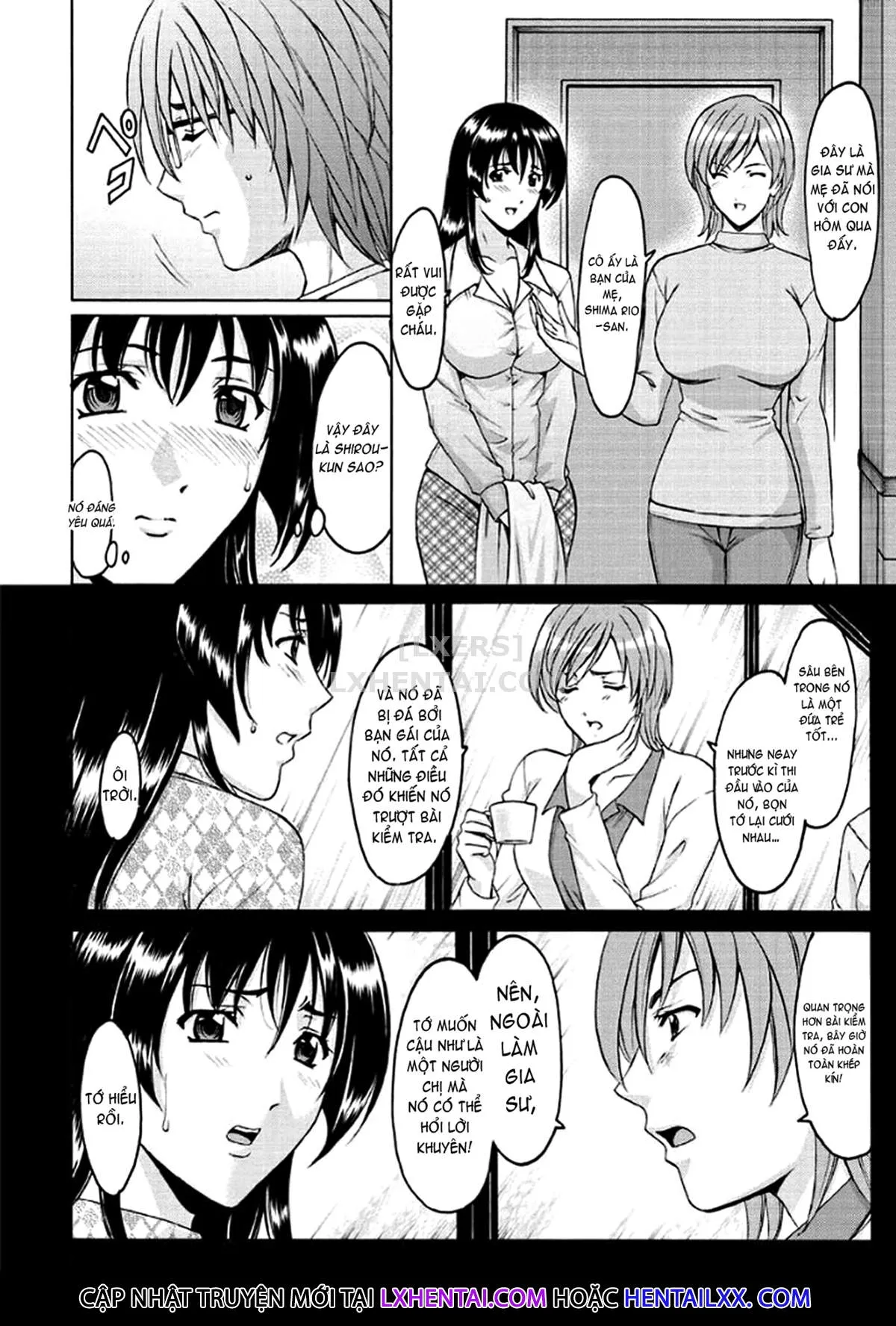 HentaiVN.net - Ảnh 7 - Katei Kyoushi Ga Ochiru Made [家庭教師が堕ちるまで] - Chap 2
