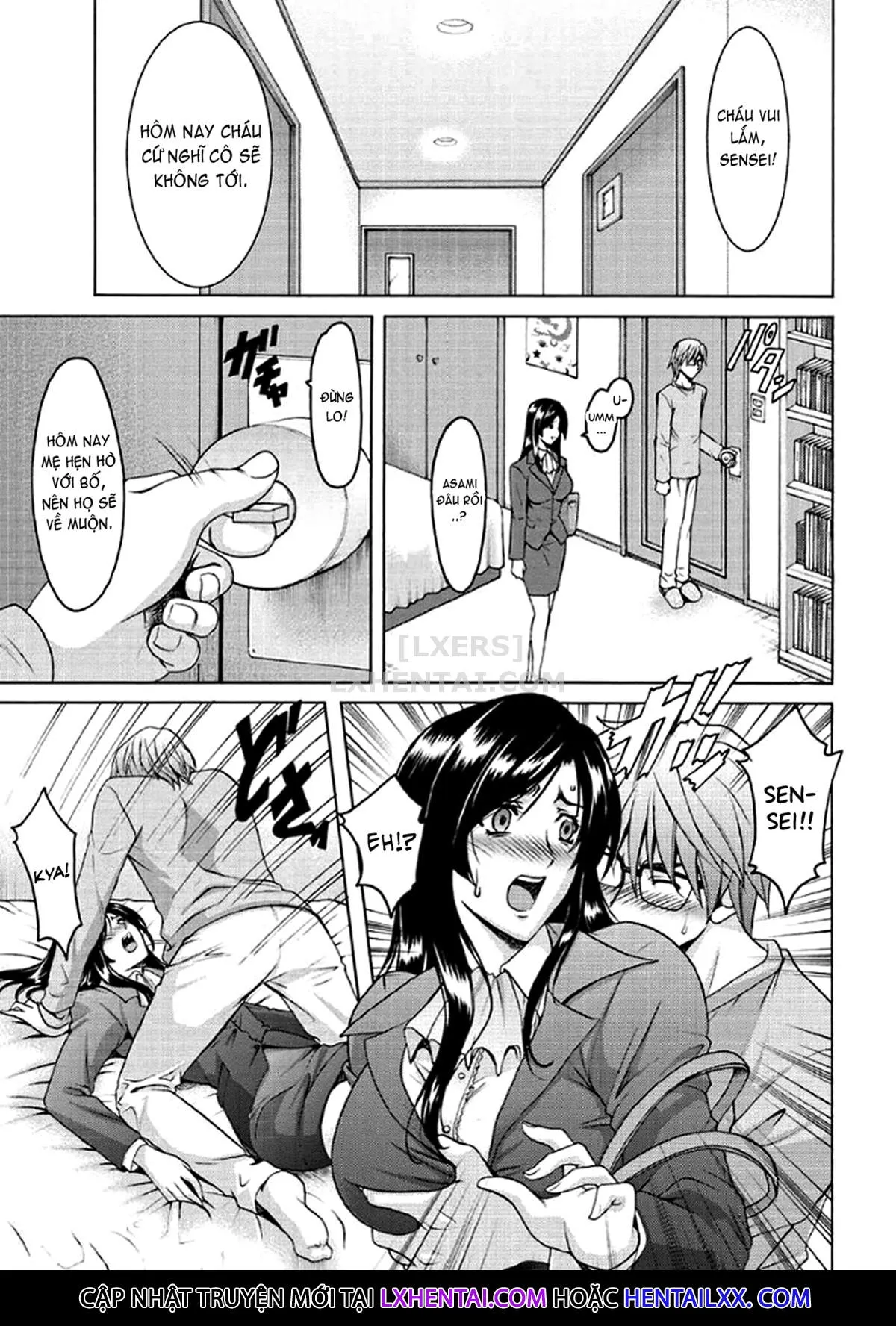 HentaiVN.net - Ảnh 8 - Katei Kyoushi Ga Ochiru Made [家庭教師が堕ちるまで] - Chap 4