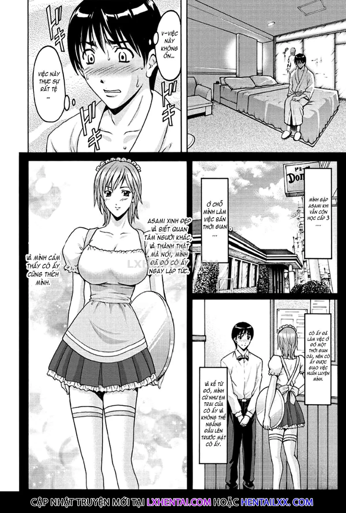 HentaiVN.net - Ảnh 3 - Katei Kyoushi Ga Ochiru Made [家庭教師が堕ちるまで] - Chap 6