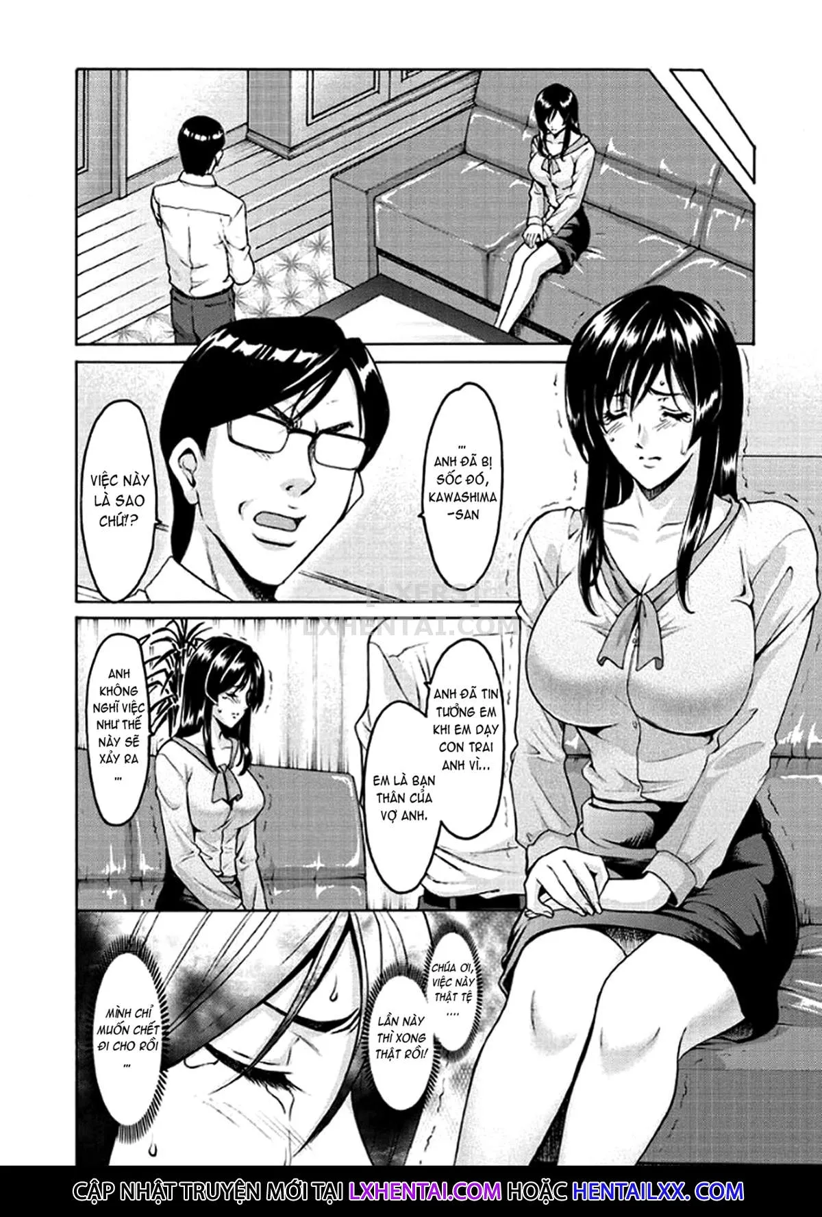 HentaiVN.net - Ảnh 5 - Katei Kyoushi Ga Ochiru Made [家庭教師が堕ちるまで] - Chap 7