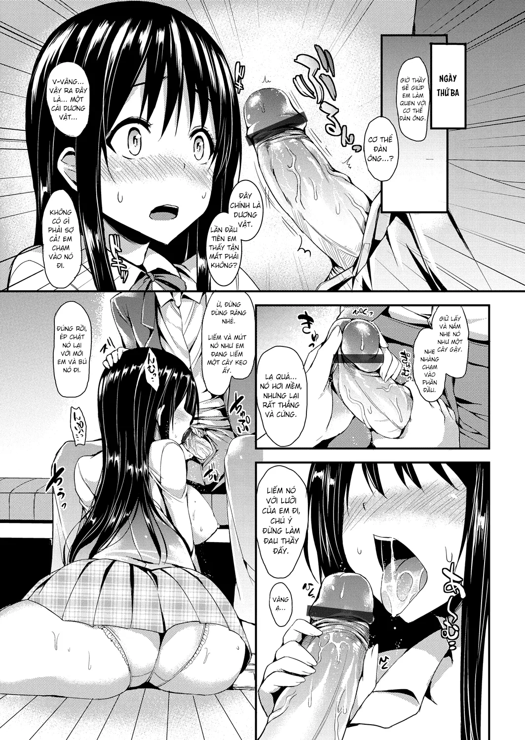 HentaiVN.net - Ảnh 12 - Seikatsu Shuukan [Abstinence Club] - Chap 1