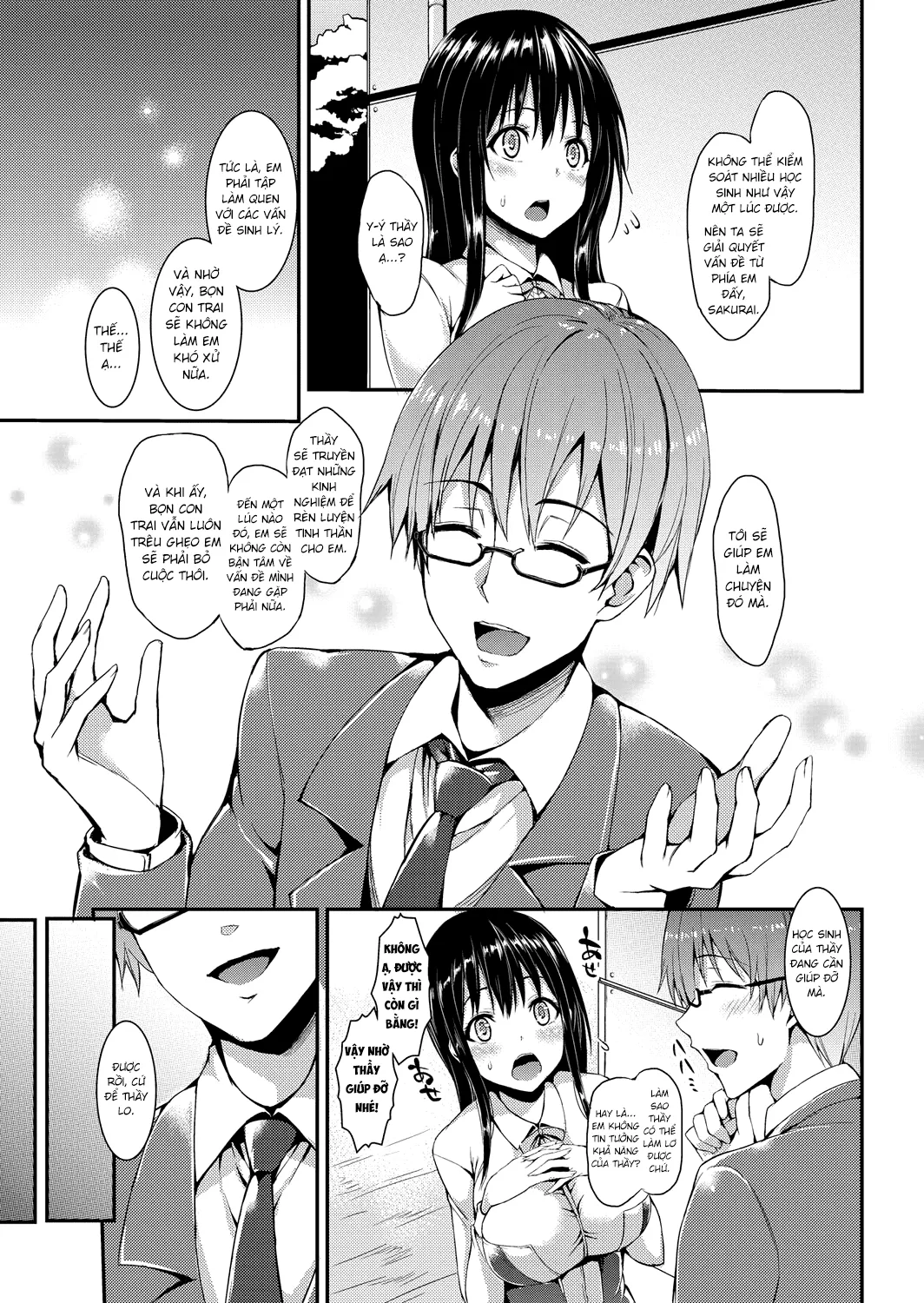 HentaiVN.net - Ảnh 4 - Seikatsu Shuukan [Abstinence Club] - Chap 1