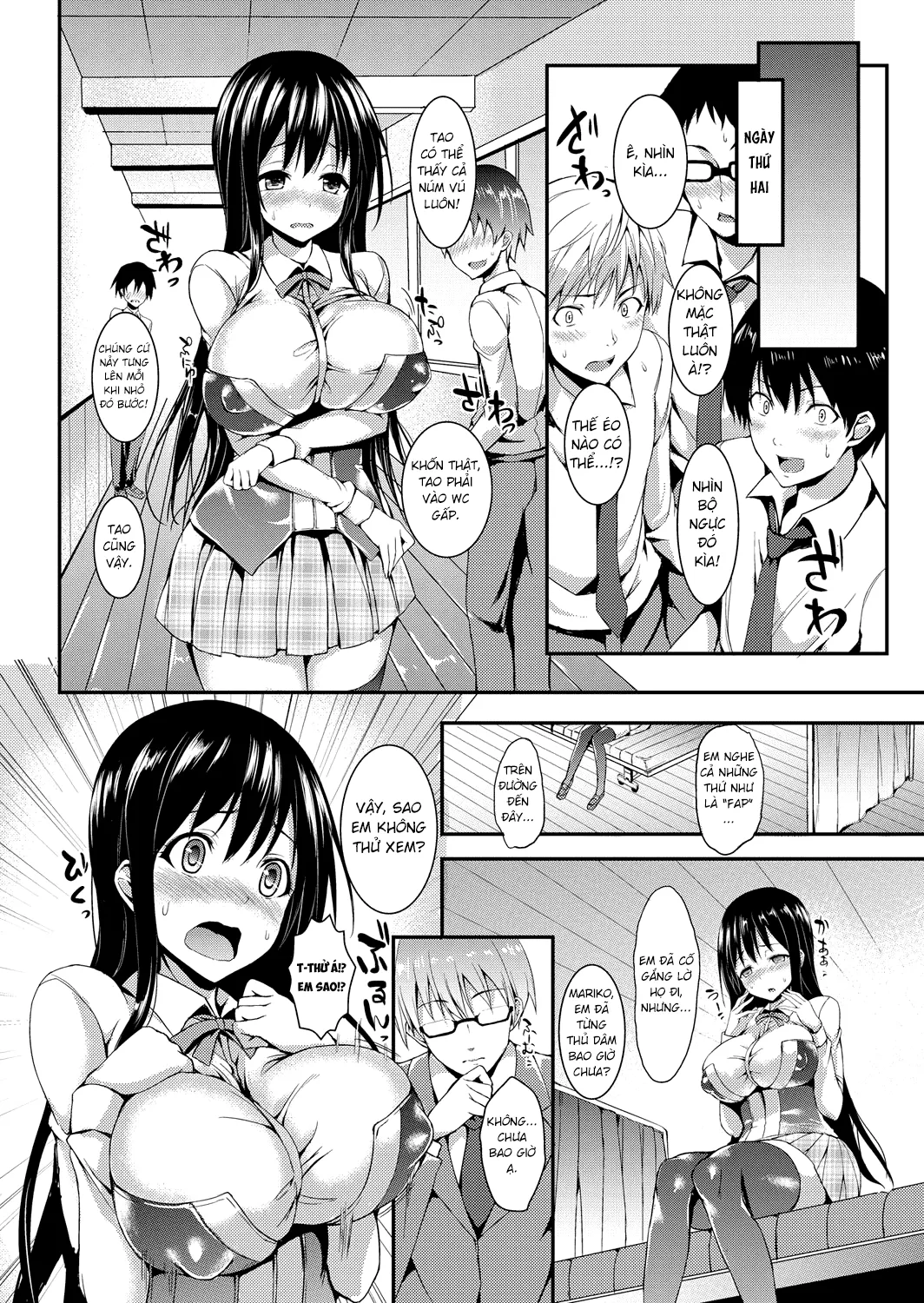 HentaiVN.net - Ảnh 9 - Seikatsu Shuukan [Abstinence Club] - Chap 1