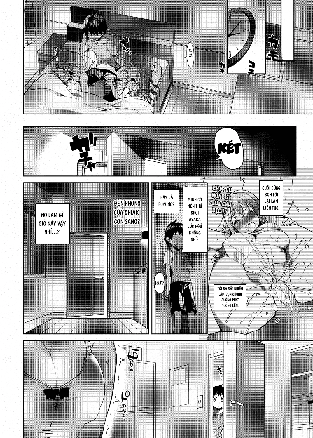 HentaiVN.net - Ảnh 11 - Seikatsu Shuukan [Abstinence Club] - Chap 8
