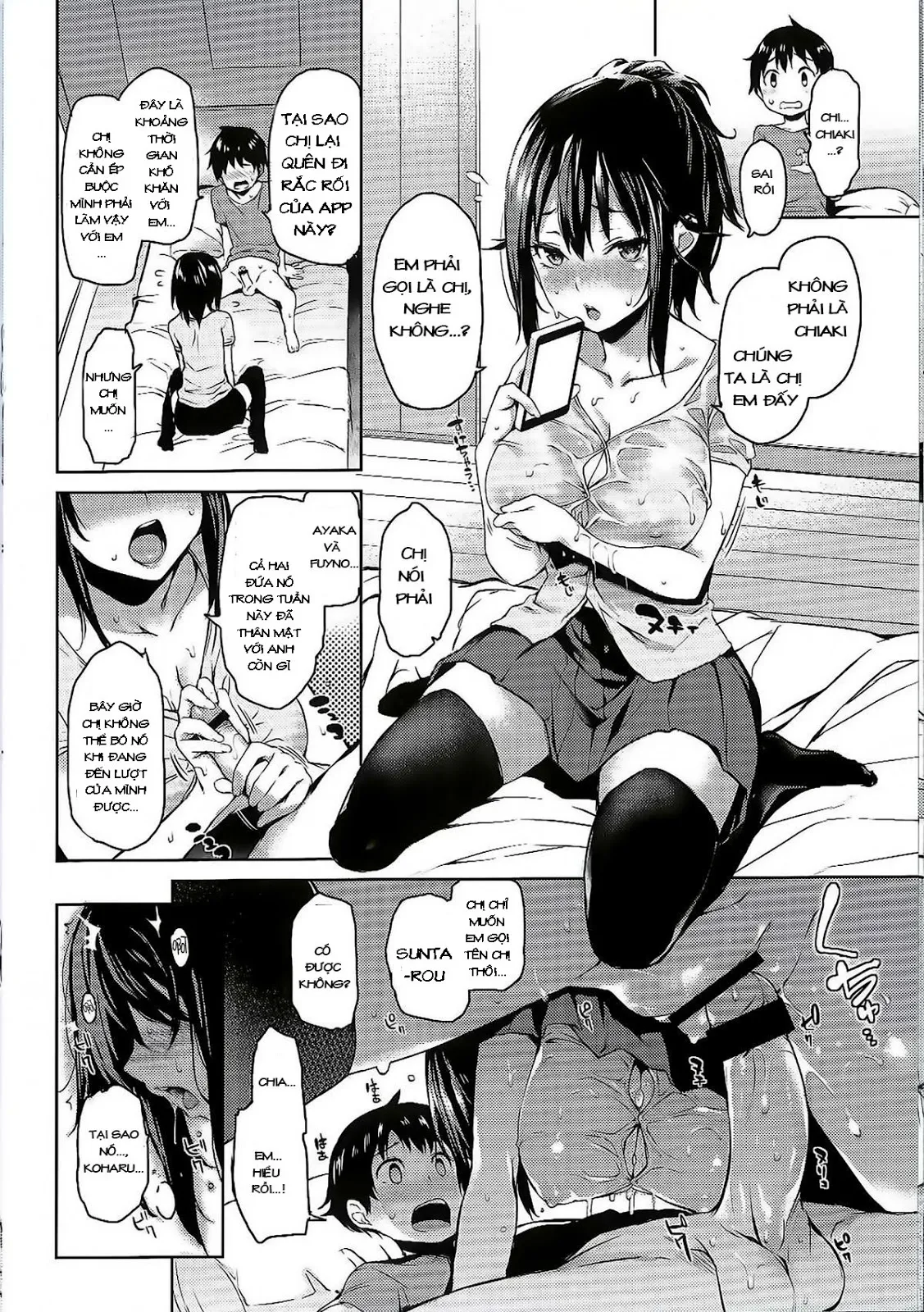 HentaiVN.net - Ảnh 4 - Seikatsu Shuukan [Abstinence Club] - Chap 9.5