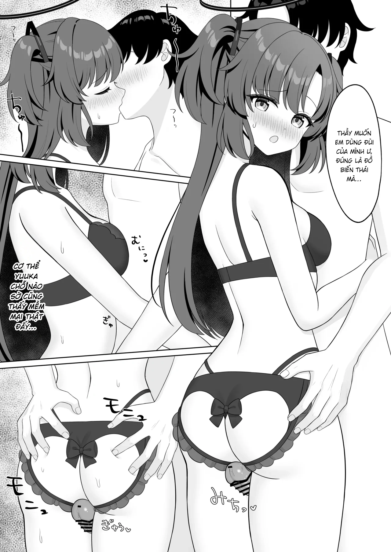 HentaiVN.net - Ảnh 7 - Sensei, cái bộ đồ hư hỏng này là sao hả? - One shot khô dái