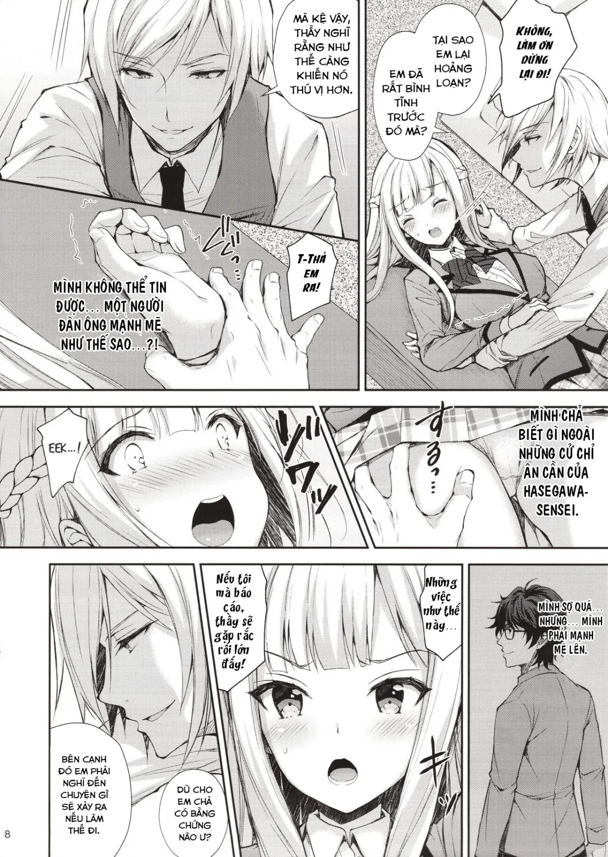 HentaiVN.net - Ảnh 17 - Indeki no Reijou [Dirty Girl] - Chap 1 ~ Hoka no Kyoushi (Otoko) ni Shojo o Ubawarete...