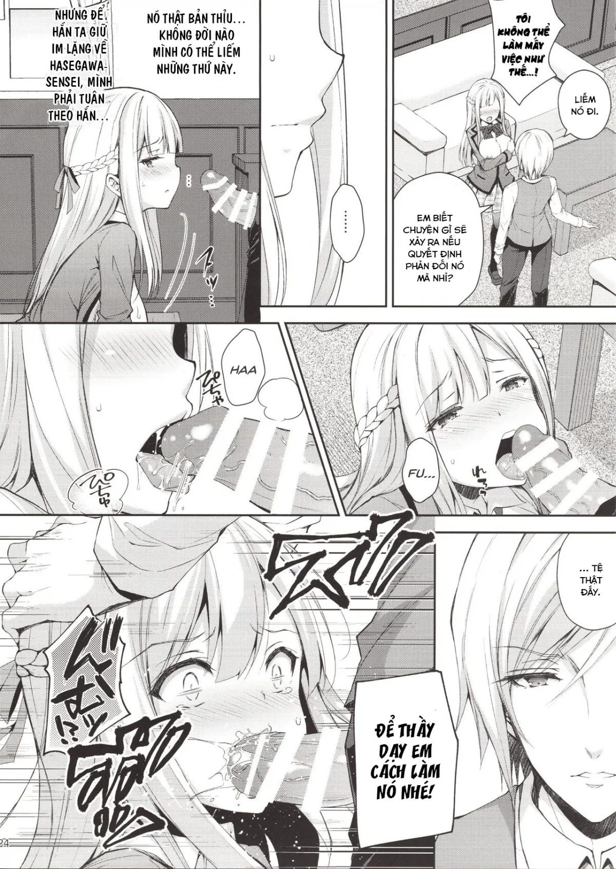 HentaiVN.net - Ảnh 23 - Indeki no Reijou [Dirty Girl] - Chap 1 ~ Hoka no Kyoushi (Otoko) ni Shojo o Ubawarete...