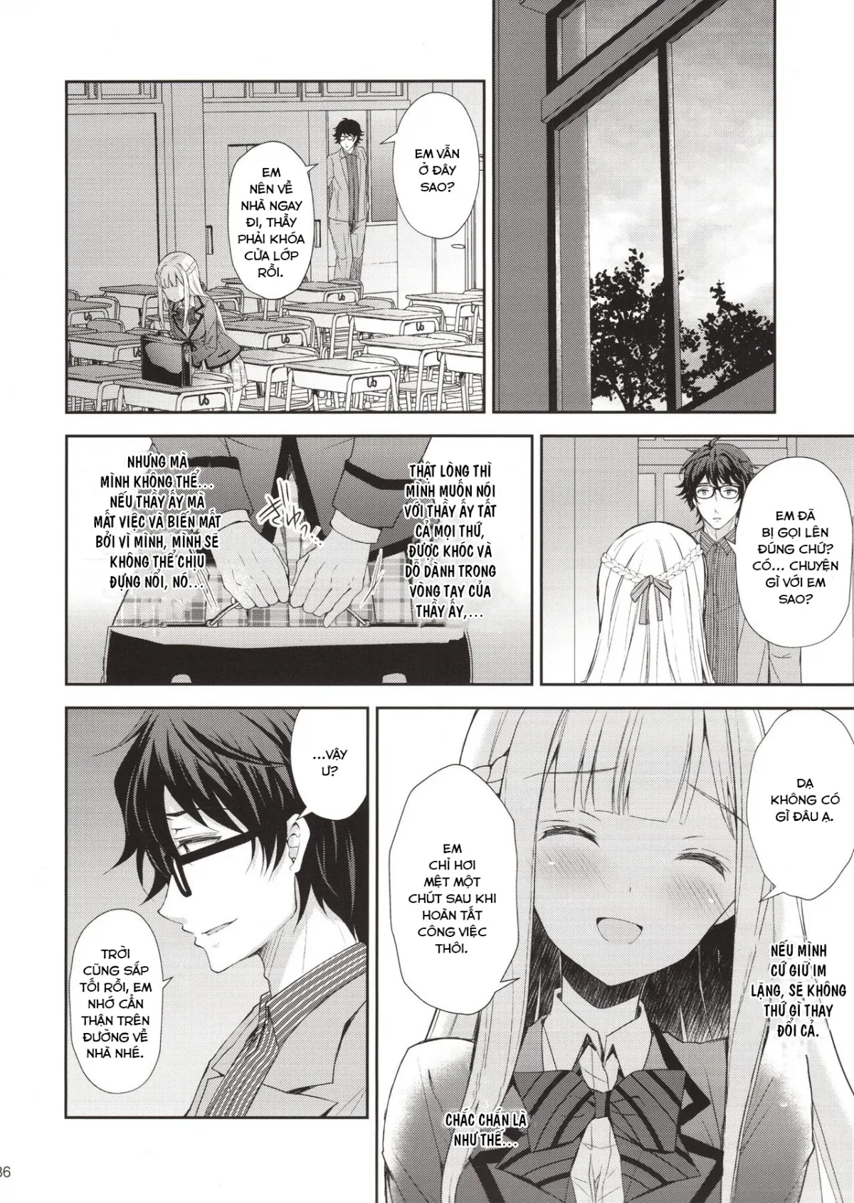 HentaiVN.net - Ảnh 35 - Indeki no Reijou [Dirty Girl] - Chap 1 ~ Hoka no Kyoushi (Otoko) ni Shojo o Ubawarete...