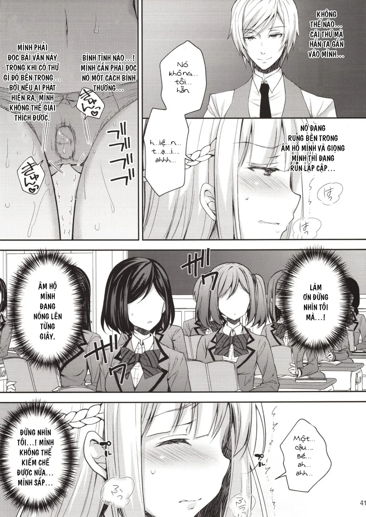 HentaiVN.net - Ảnh 40 - Indeki no Reijou [Dirty Girl] - Chap 1 ~ Hoka no Kyoushi (Otoko) ni Shojo o Ubawarete...
