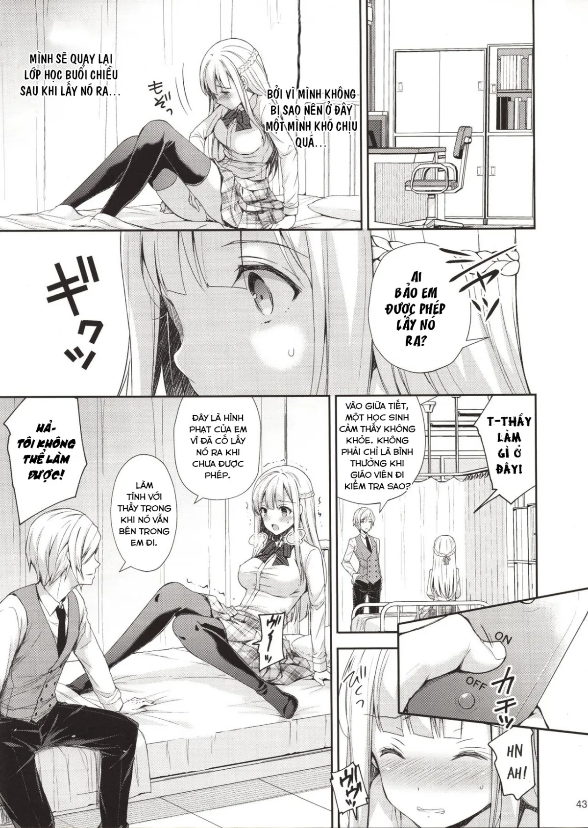 HentaiVN.net - Ảnh 42 - Indeki no Reijou [Dirty Girl] - Chap 1 ~ Hoka no Kyoushi (Otoko) ni Shojo o Ubawarete...