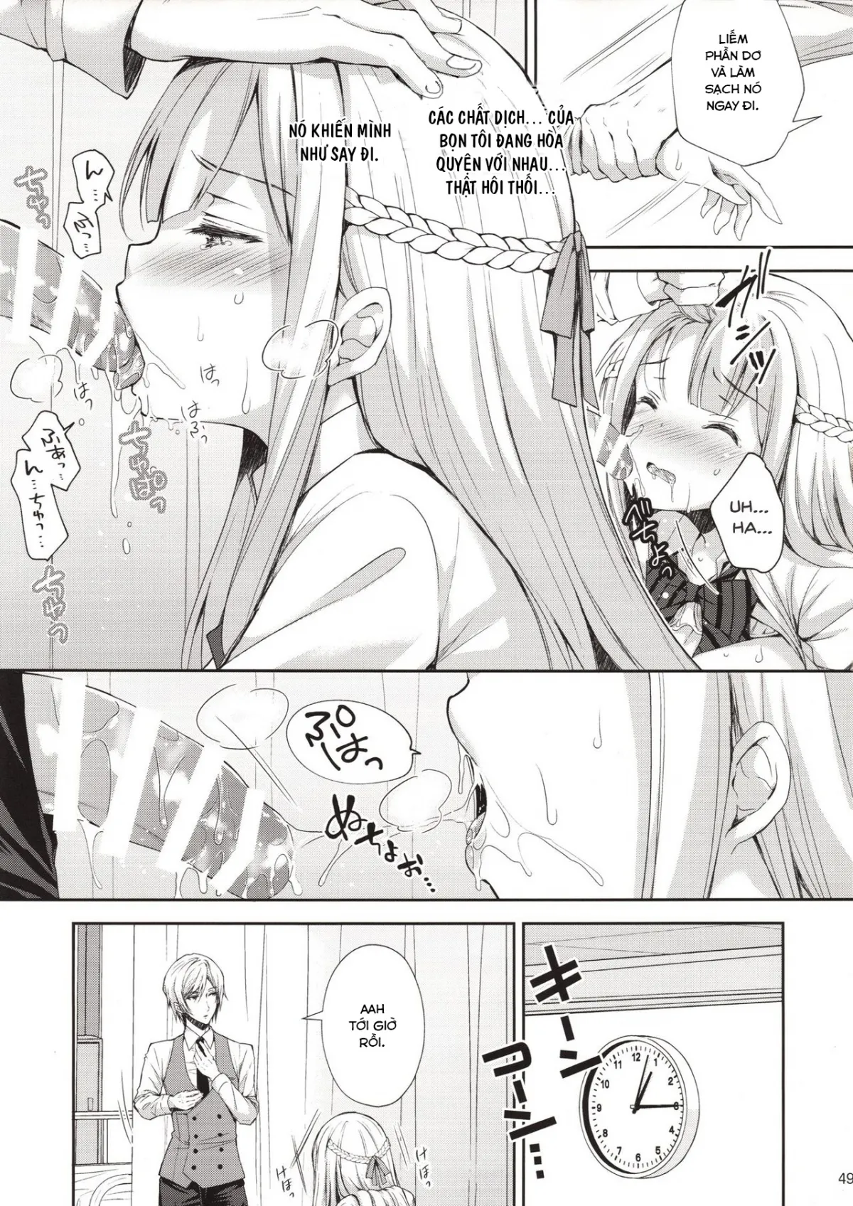 HentaiVN.net - Ảnh 48 - Indeki no Reijou [Dirty Girl] - Chap 1 ~ Hoka no Kyoushi (Otoko) ni Shojo o Ubawarete...