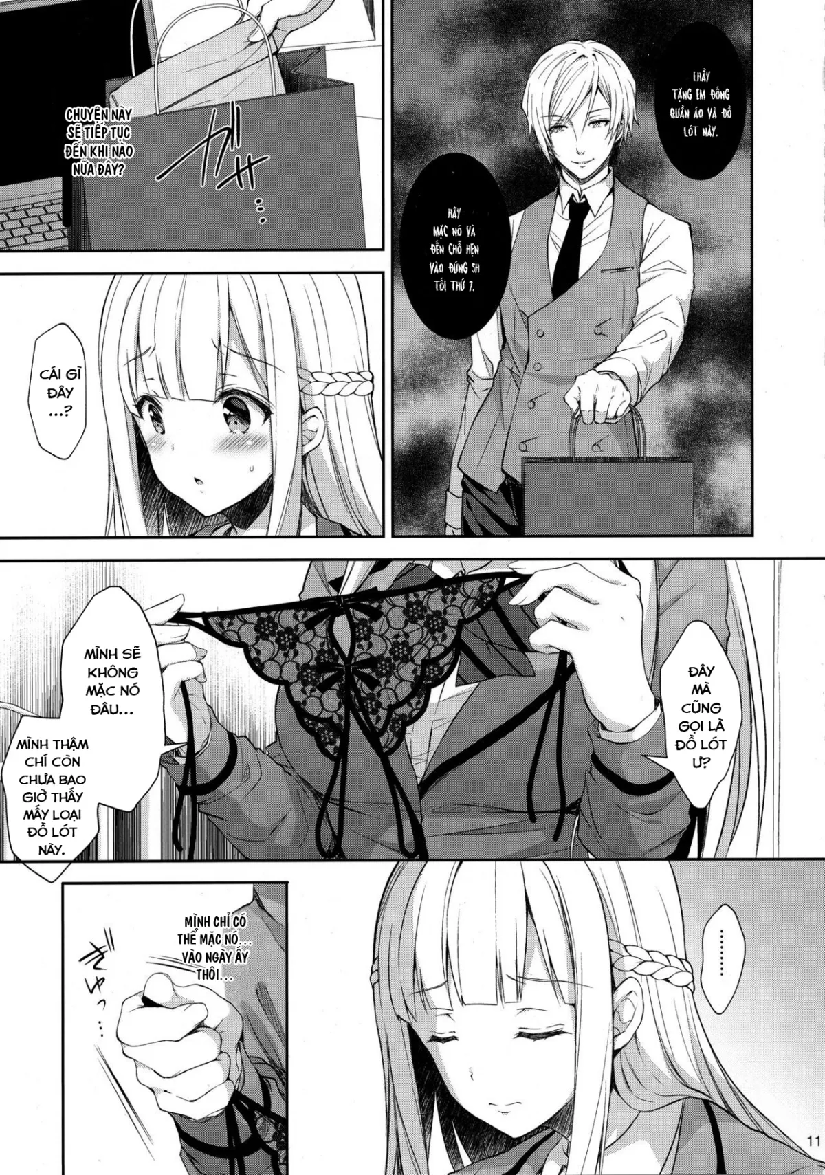 HentaiVN.net - Ảnh 10 - Indeki no Reijou [Dirty Girl] - Chap 2 ~ Shuumoku ni Sarasareru Chitai~