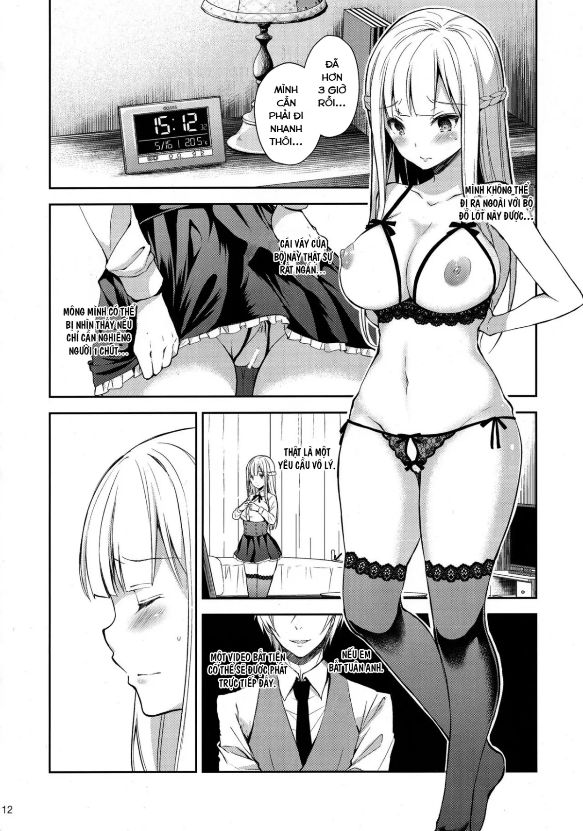 HentaiVN.net - Ảnh 11 - Indeki no Reijou [Dirty Girl] - Chap 2 ~ Shuumoku ni Sarasareru Chitai~