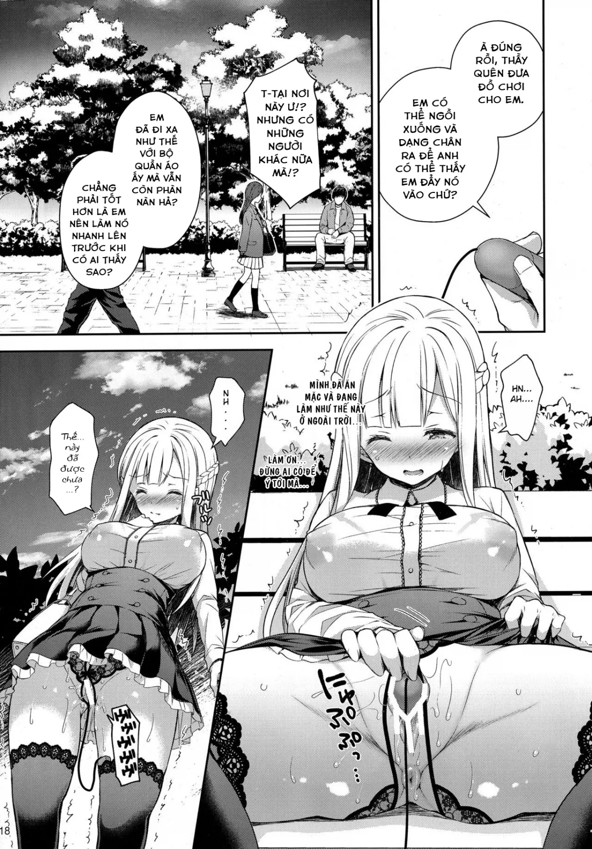 HentaiVN.net - Ảnh 17 - Indeki no Reijou [Dirty Girl] - Chap 2 ~ Shuumoku ni Sarasareru Chitai~
