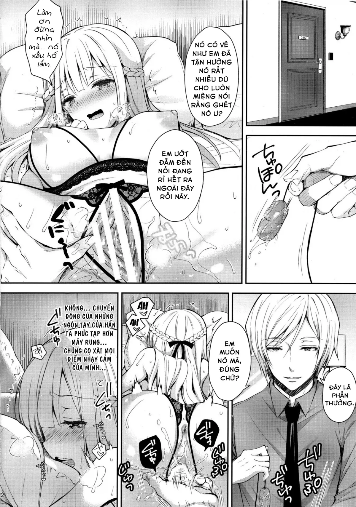 HentaiVN.net - Ảnh 20 - Indeki no Reijou [Dirty Girl] - Chap 2 ~ Shuumoku ni Sarasareru Chitai~