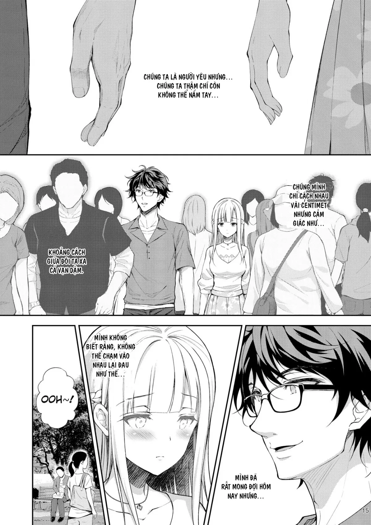 HentaiVN.net - Ảnh 15 - Indeki no Reijou [Dirty Girl] - Chap 3 ~Yureugoku Kokoro, Yoru Midareru Mitsubana~