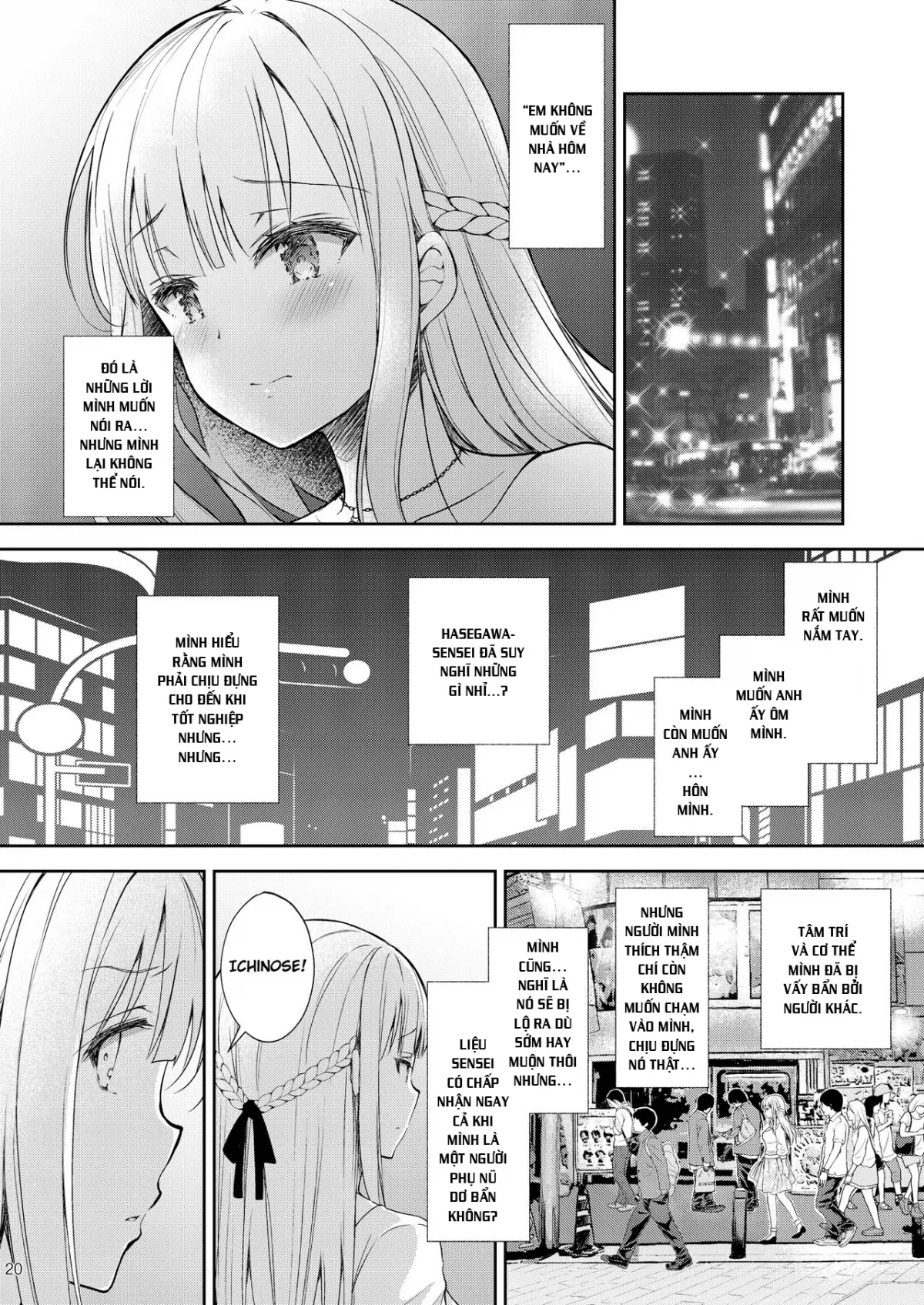 HentaiVN.net - Ảnh 20 - Indeki no Reijou [Dirty Girl] - Chap 3 ~Yureugoku Kokoro, Yoru Midareru Mitsubana~
