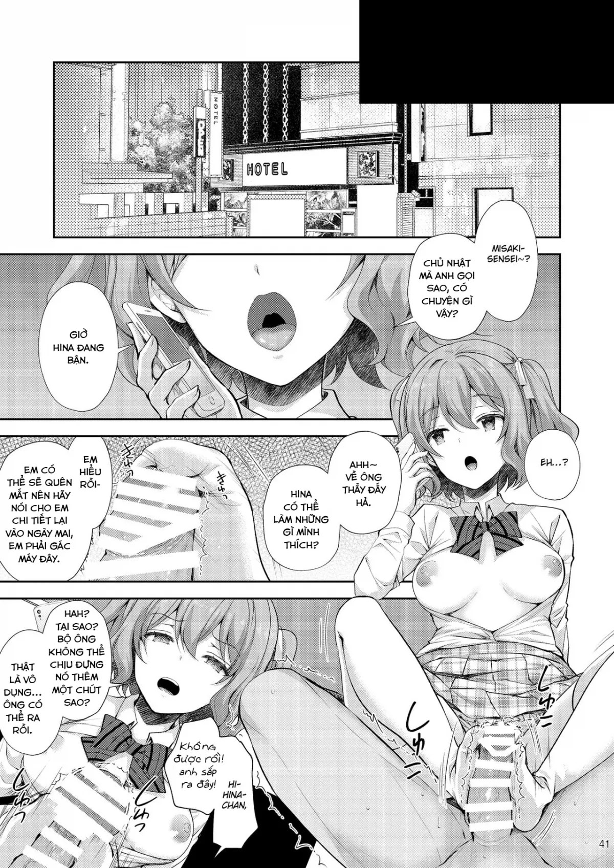 HentaiVN.net - Ảnh 41 - Indeki no Reijou [Dirty Girl] - Chap 3 ~Yureugoku Kokoro, Yoru Midareru Mitsubana~