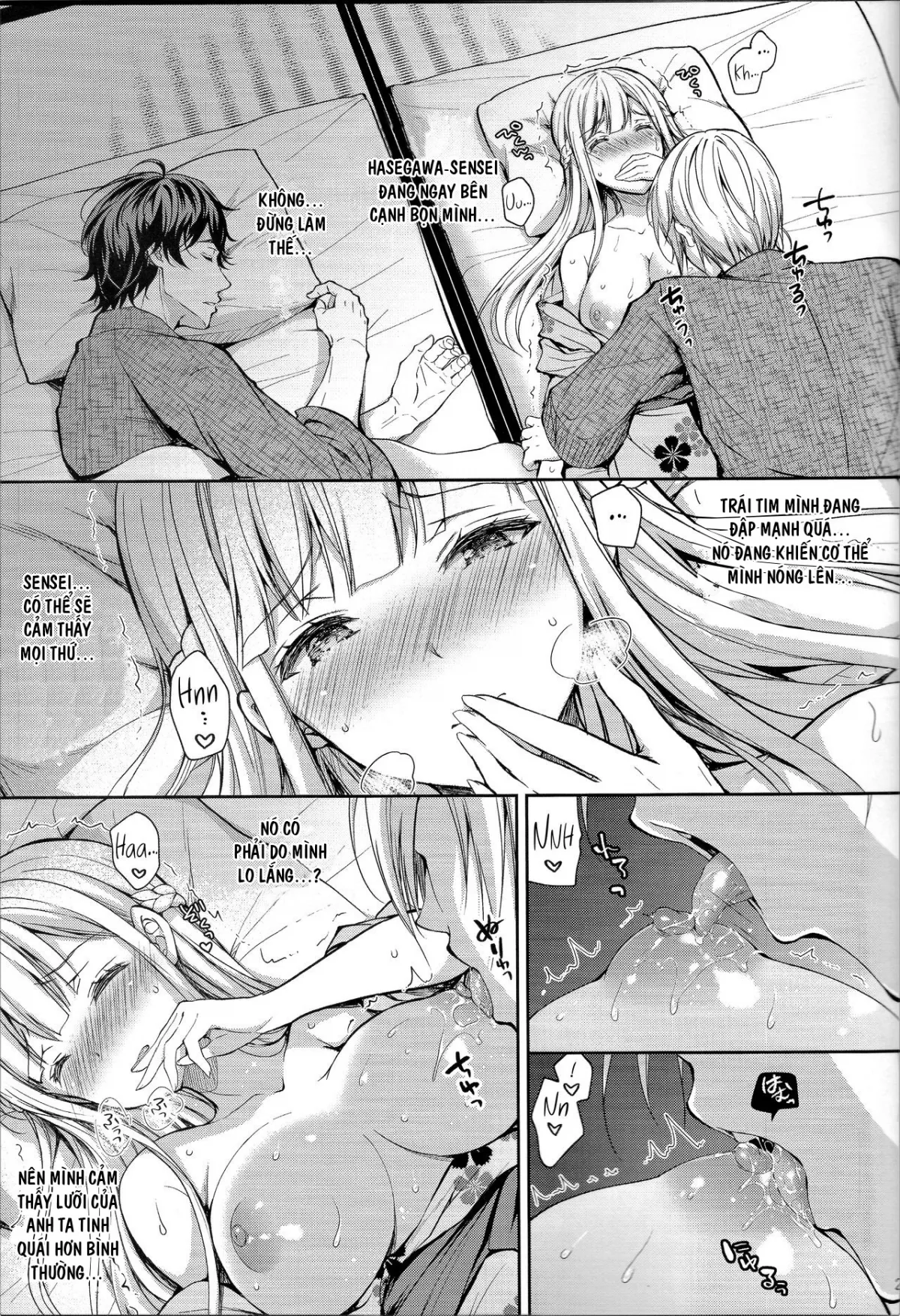 HentaiVN.net - Ảnh 20 - Indeki no Reijou [Dirty Girl] - Chap 4 ~ Kare no Tonari de Nureru Insei ~