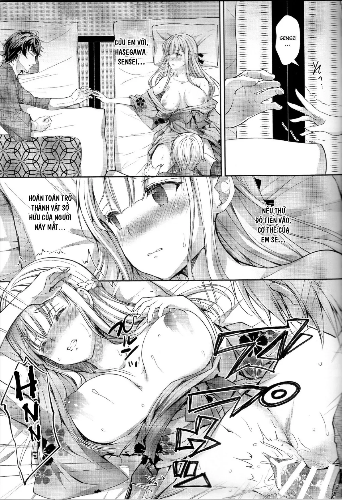 HentaiVN.net - Ảnh 24 - Indeki no Reijou [Dirty Girl] - Chap 4 ~ Kare no Tonari de Nureru Insei ~