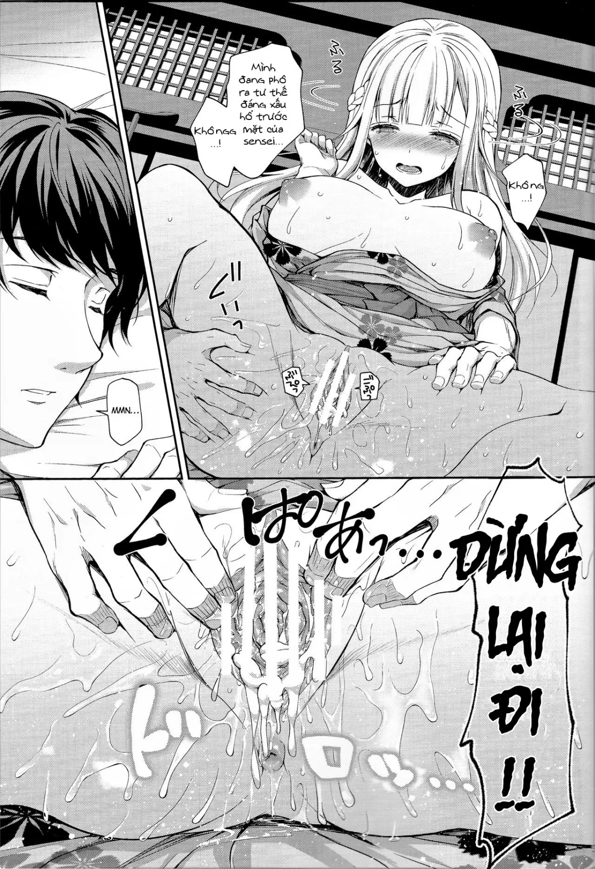 HentaiVN.net - Ảnh 38 - Indeki no Reijou [Dirty Girl] - Chap 4 ~ Kare no Tonari de Nureru Insei ~