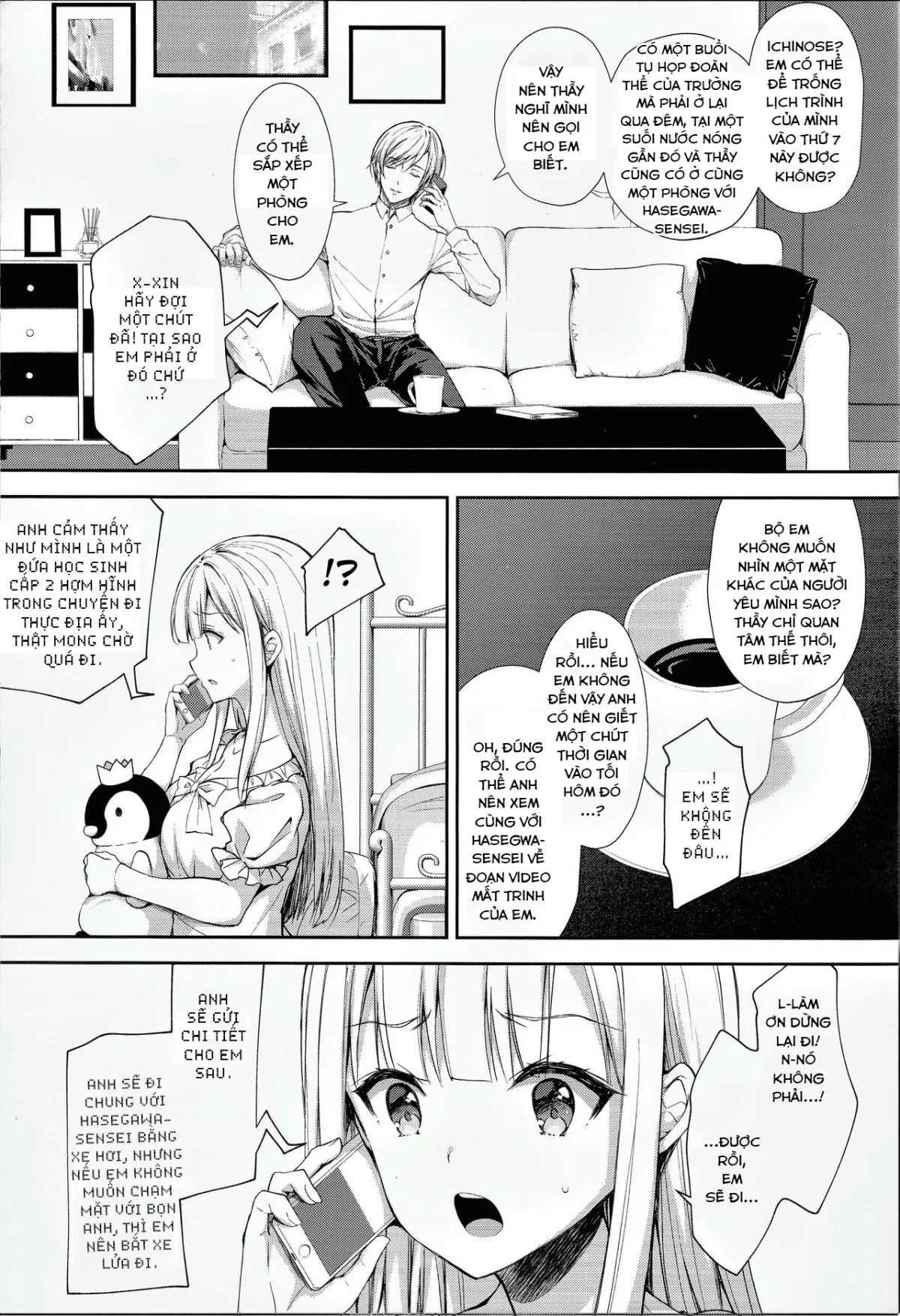 HentaiVN.net - Ảnh 6 - Indeki no Reijou [Dirty Girl] - Chap 4 ~ Kare no Tonari de Nureru Insei ~