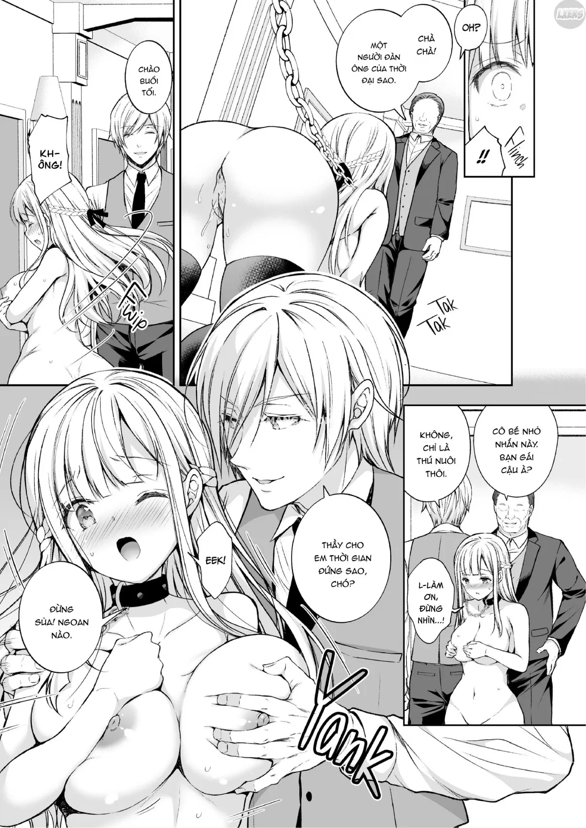HentaiVN.net - Ảnh 21 - Indeki no Reijou [Dirty Girl] - Chap 6 ~Nikuyoku ni fukeru kemono~