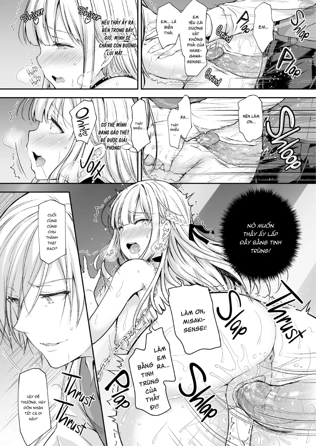 HentaiVN.net - Ảnh 36 - Indeki no Reijou [Dirty Girl] - Chap 6 ~Nikuyoku ni fukeru kemono~