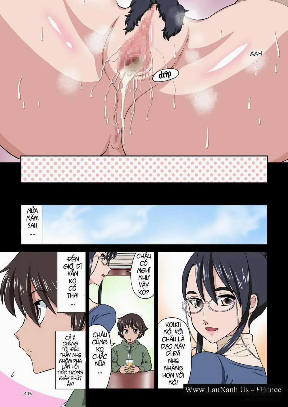 HentaiVN.net - Ảnh 44 - Aunt Chikako and the Beast-like Nephew - Oneshot