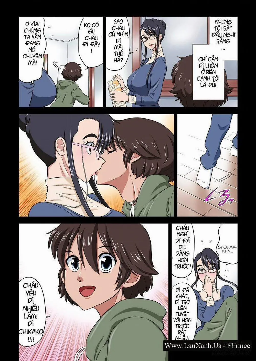 HentaiVN.net - Ảnh 45 - Aunt Chikako and the Beast-like Nephew - Oneshot