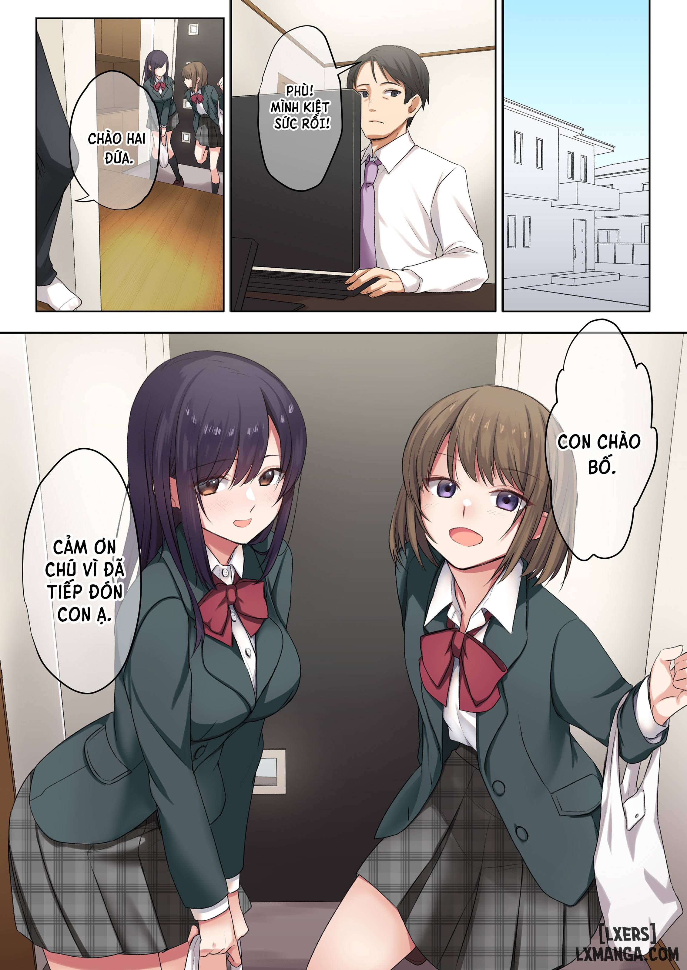 HentaiVN.net - Ảnh 2 - Fucking My Daughter's Best Friend - Oneshot