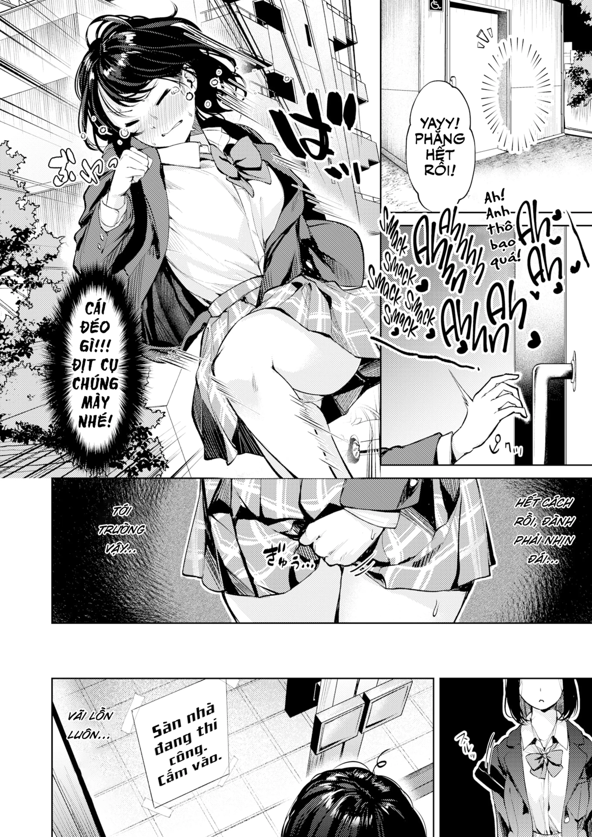 HentaiVN.net - Ảnh 6 - Tuyển tập đái dầm - Chap 2 - Tôi chỉ để quên ví thôi mà.