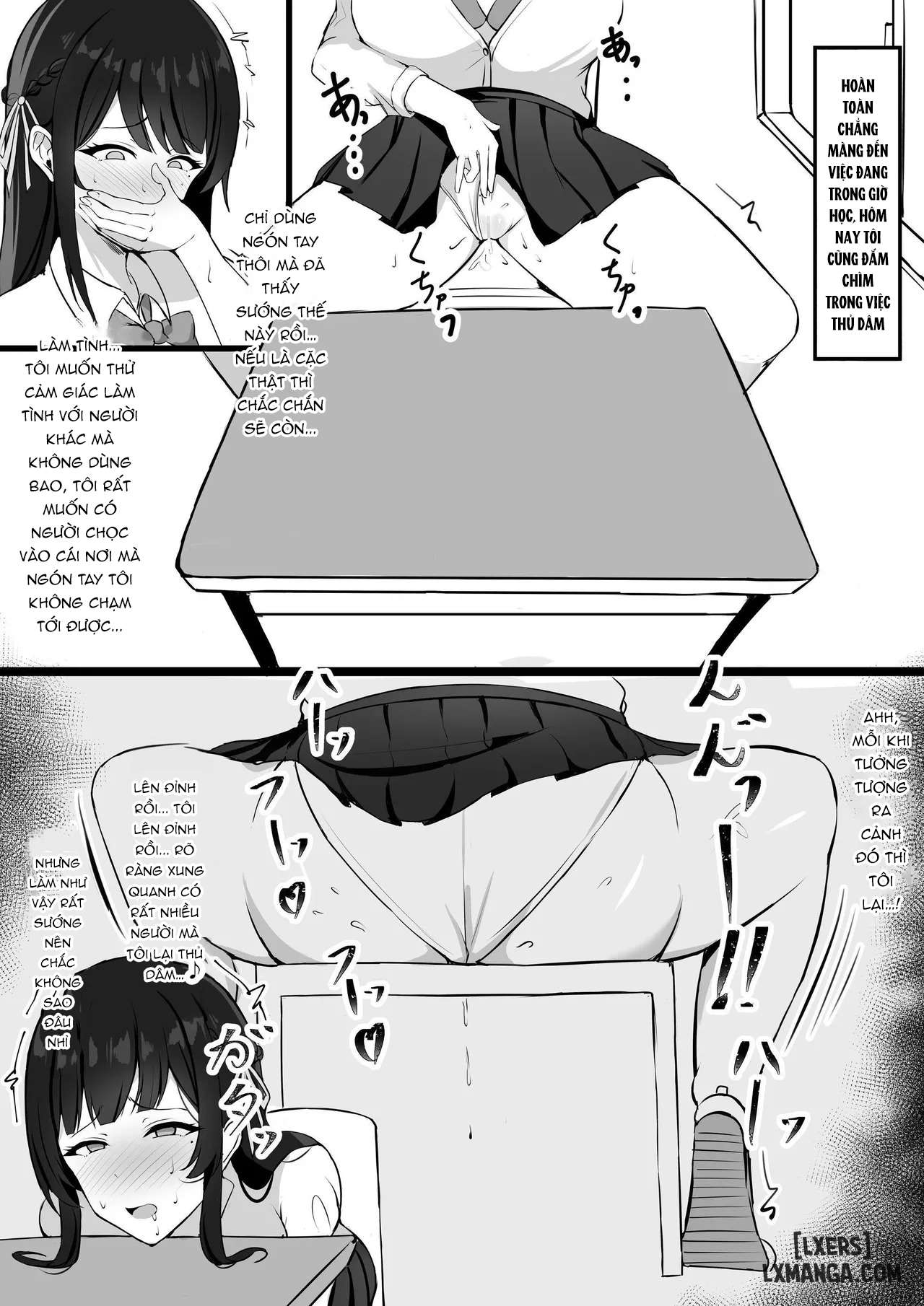 HentaiVN.net - Ảnh 14 - Shoshika Taisaku de Kyonyuu JK wa Hatsujouyaku de Seikyouiku Shimasu♪ - Oneshot.