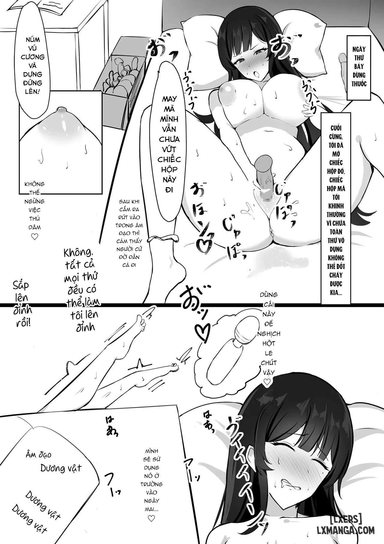 HentaiVN.net - Ảnh 15 - Shoshika Taisaku de Kyonyuu JK wa Hatsujouyaku de Seikyouiku Shimasu♪ - Oneshot.