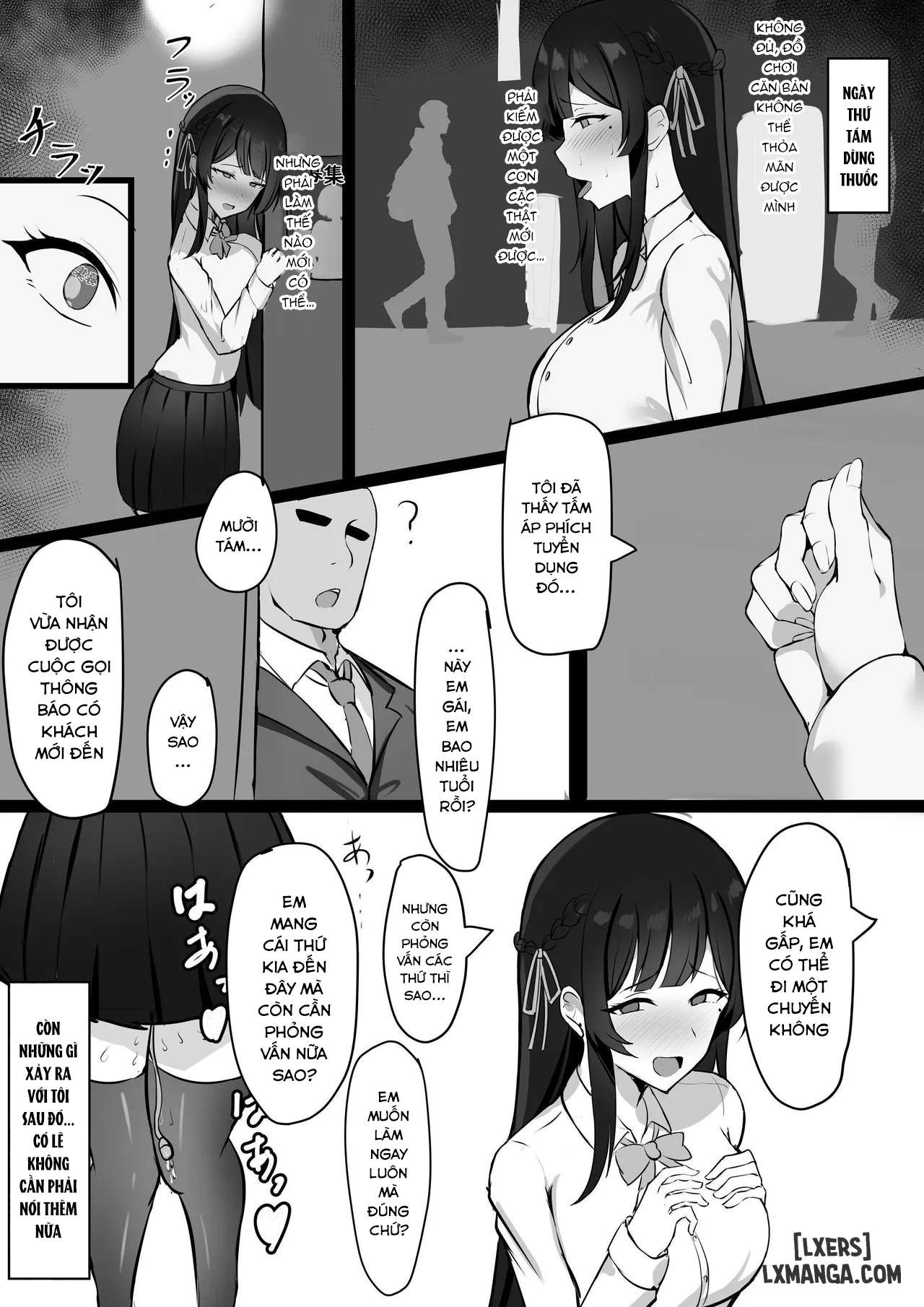 HentaiVN.net - Ảnh 16 - Shoshika Taisaku de Kyonyuu JK wa Hatsujouyaku de Seikyouiku Shimasu♪ - Oneshot.
