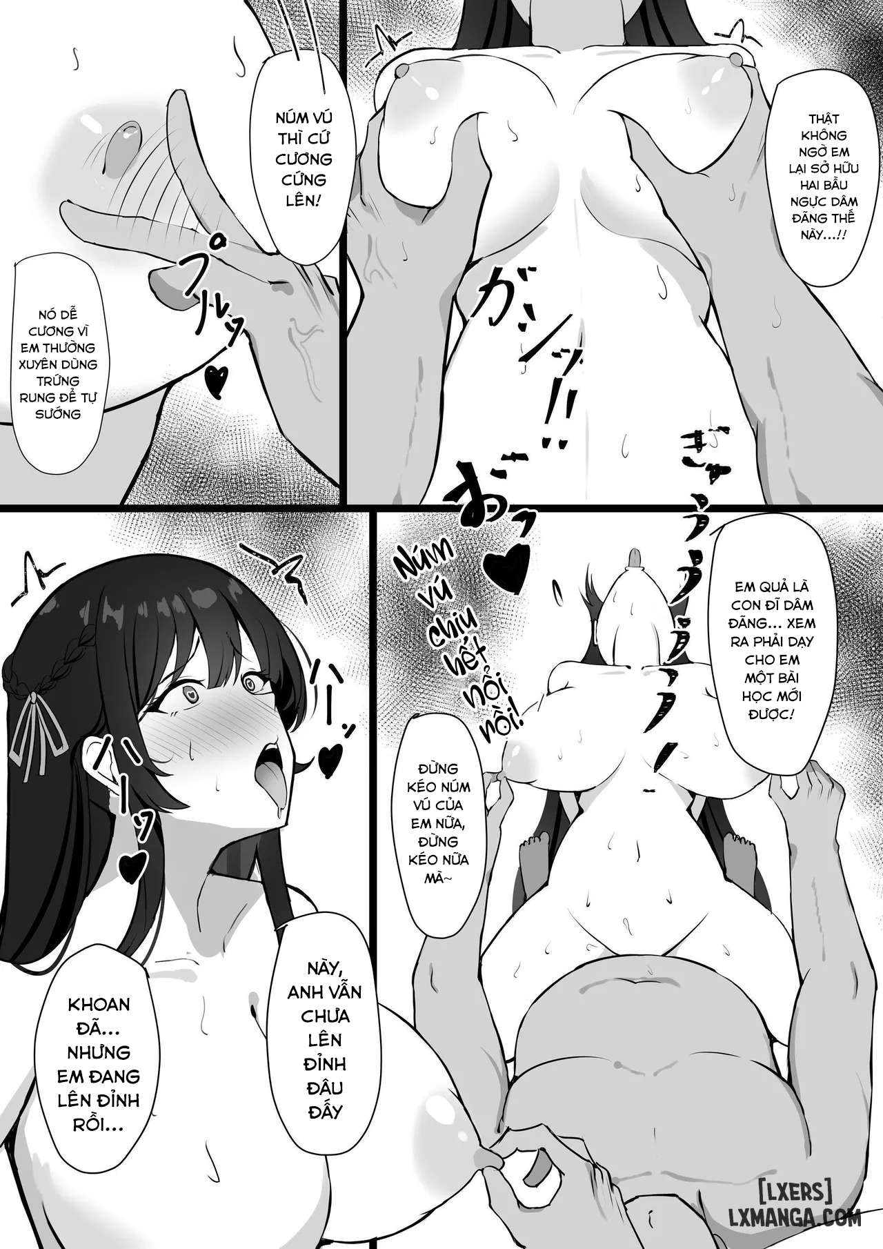 HentaiVN.net - Ảnh 21 - Shoshika Taisaku de Kyonyuu JK wa Hatsujouyaku de Seikyouiku Shimasu♪ - Oneshot.