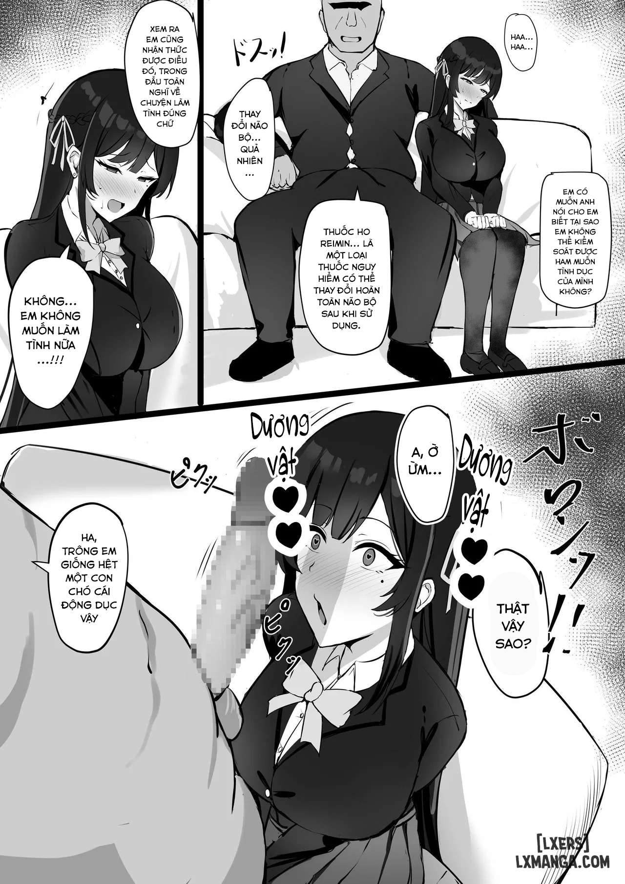 HentaiVN.net - Ảnh 31 - Shoshika Taisaku de Kyonyuu JK wa Hatsujouyaku de Seikyouiku Shimasu♪ - Oneshot.
