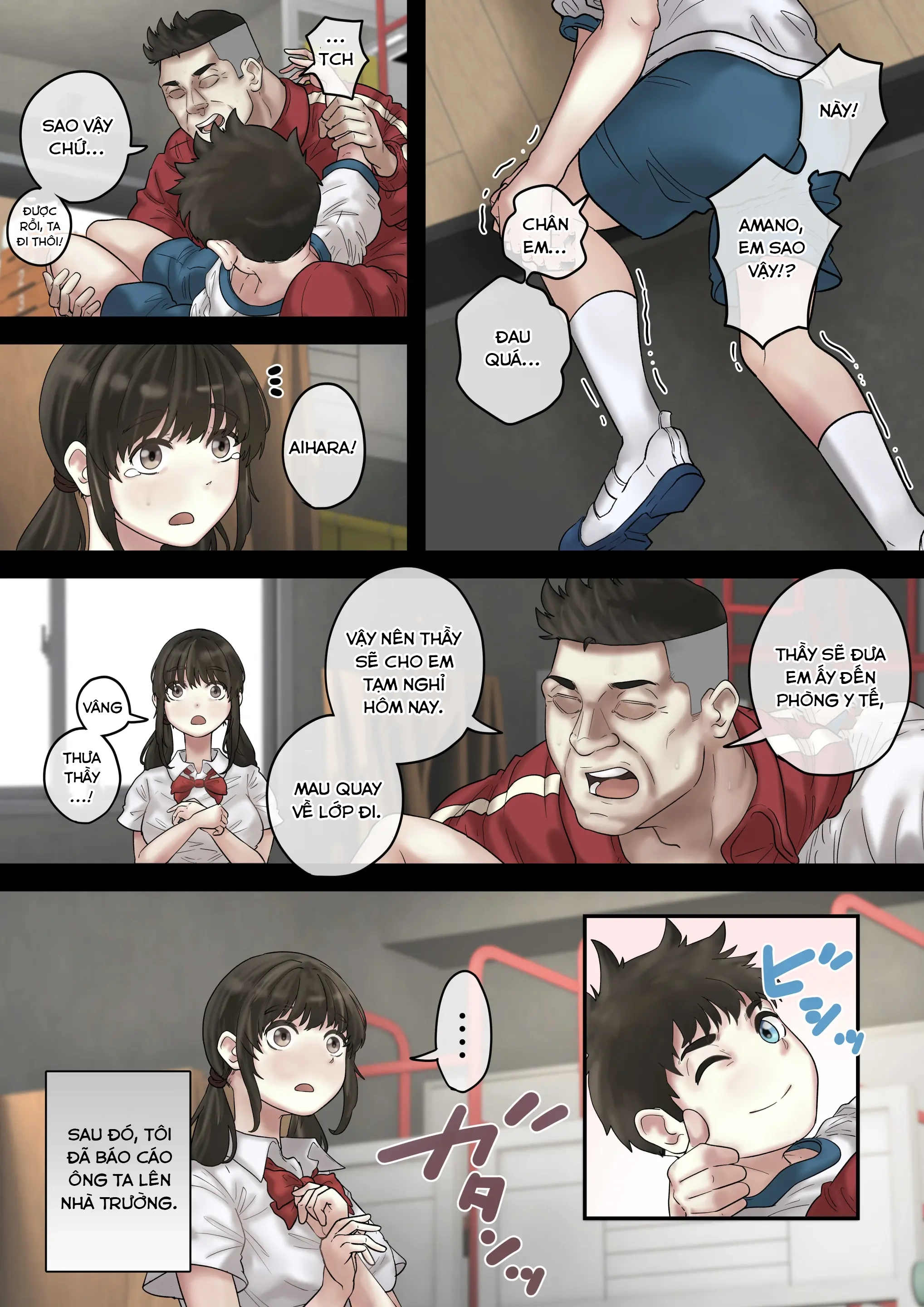 HentaiVN.net - Ảnh 12 - What Happened When I Saved A Beautiful Girl From The Sexual Harassing PE Teacher - Oneshot