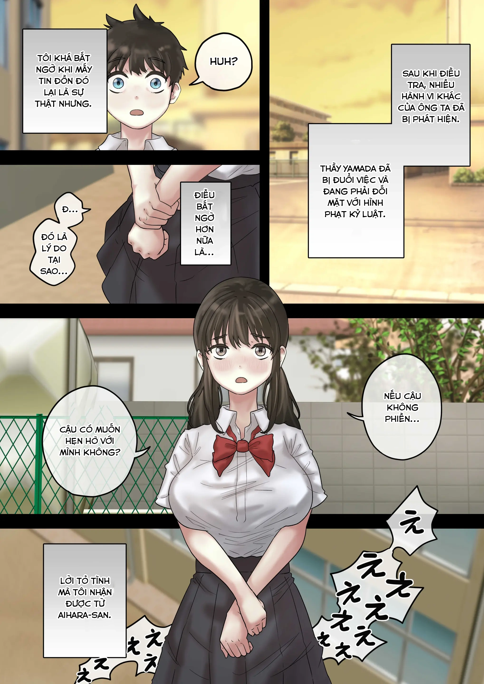 HentaiVN.net - Ảnh 13 - What Happened When I Saved A Beautiful Girl From The Sexual Harassing PE Teacher - Oneshot