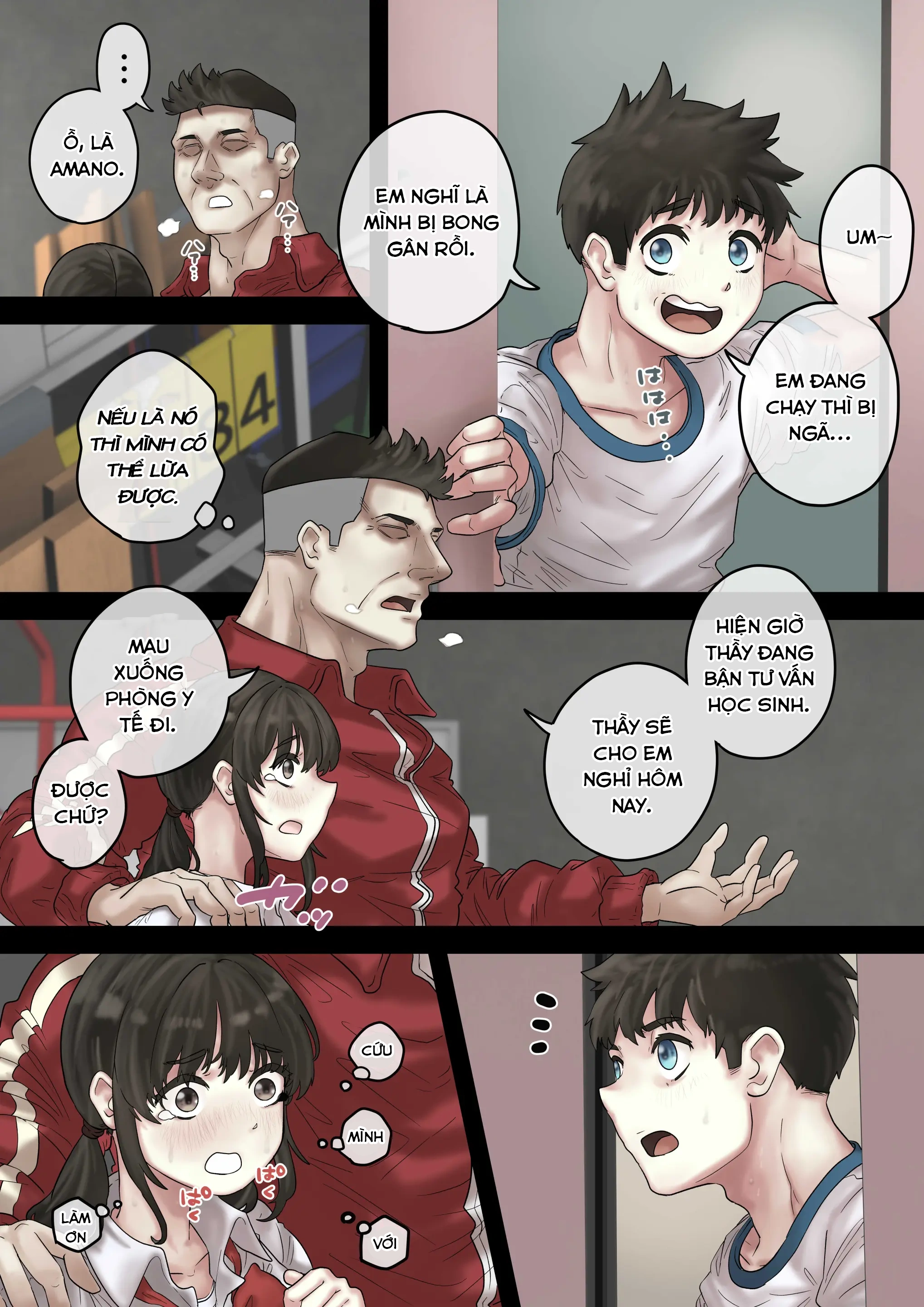 HentaiVN.net - Ảnh 9 - What Happened When I Saved A Beautiful Girl From The Sexual Harassing PE Teacher - Oneshot