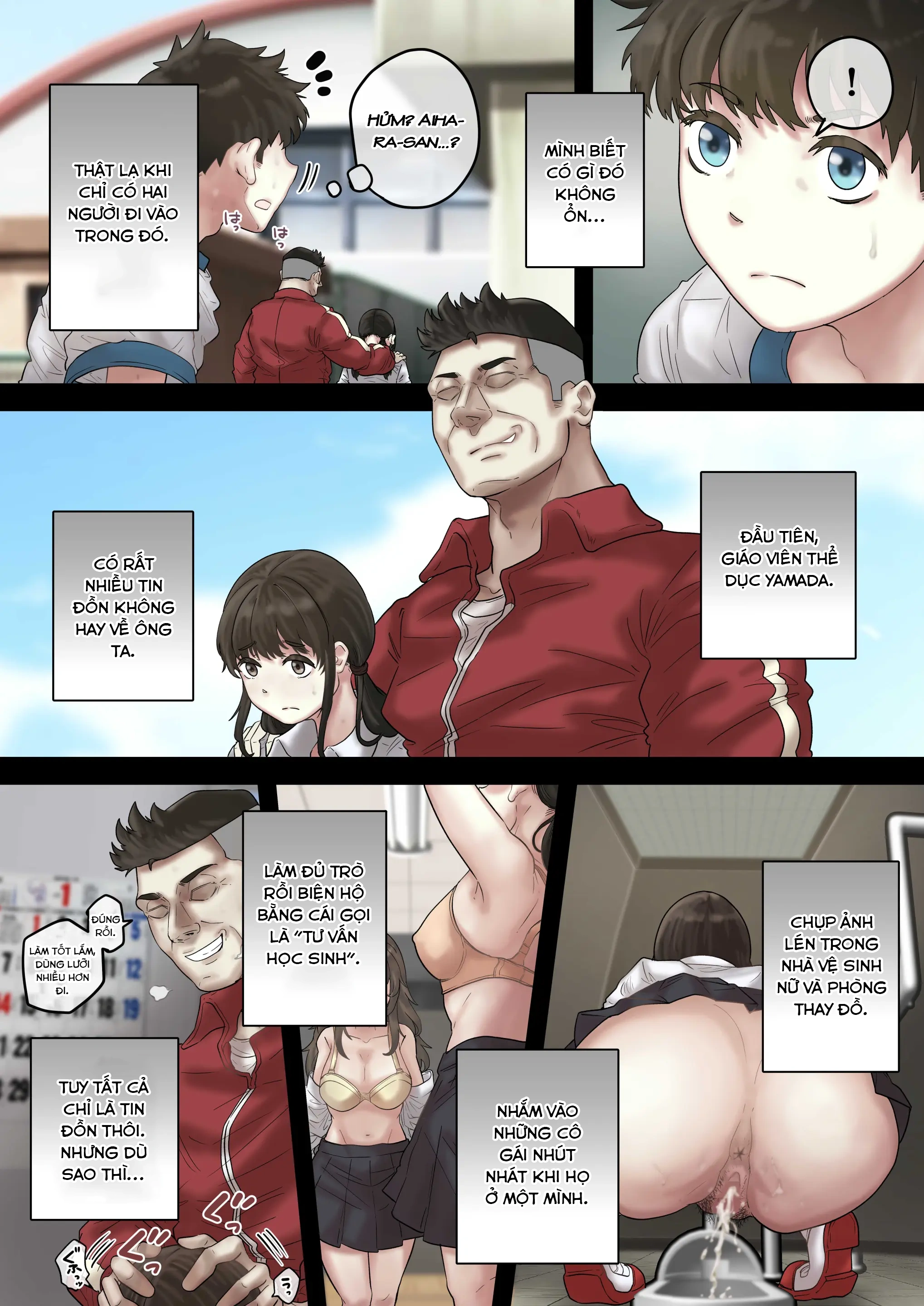 HentaiVN.net - Ảnh 10 - What Happened When I Saved A Beautiful Girl From The Sexual Harassing PE Teacher - Oneshot