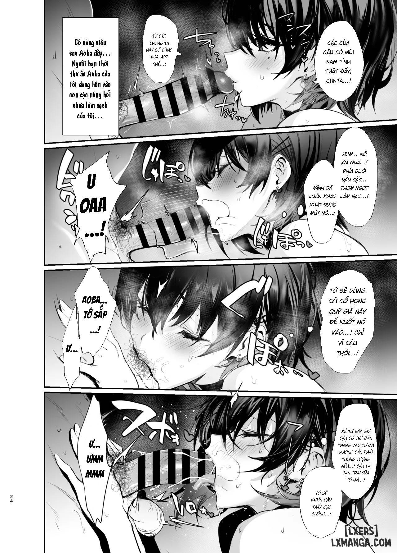 HentaiVN.net - Ảnh 25 - Umise Aoba wa Kimi dake no Mono ni Naritai♡ - Oneshot.