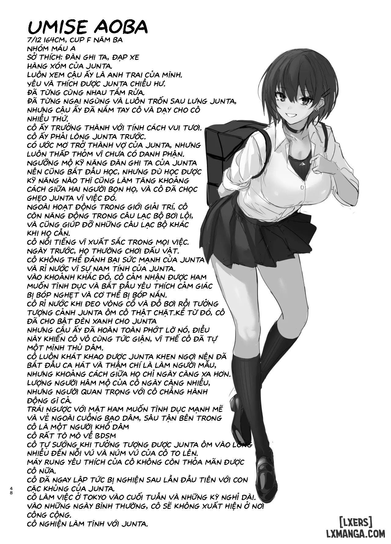 HentaiVN.net - Ảnh 49 - Umise Aoba wa Kimi dake no Mono ni Naritai♡ - Oneshot.