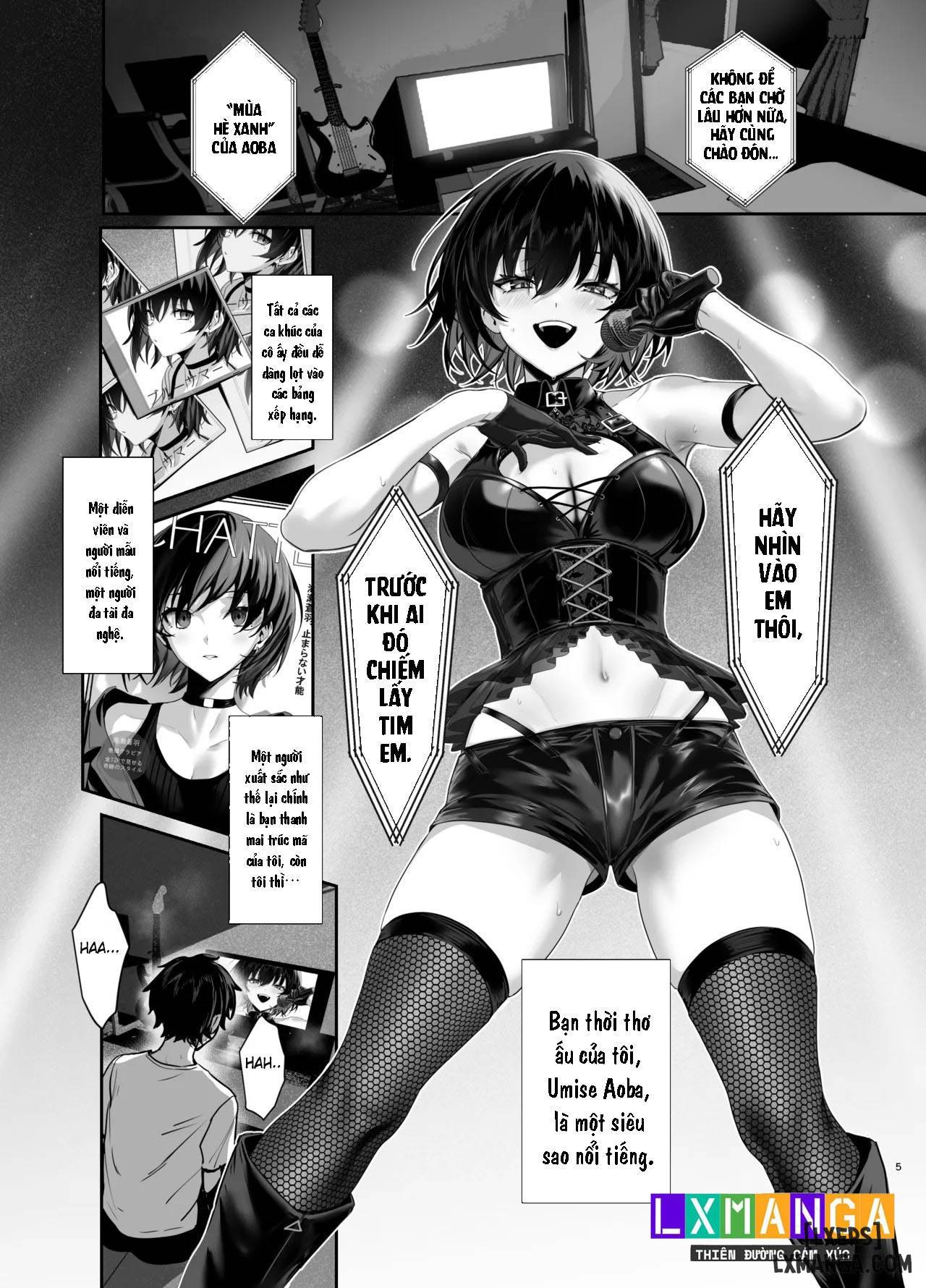 HentaiVN.net - Ảnh 6 - Umise Aoba wa Kimi dake no Mono ni Naritai♡ - Oneshot.