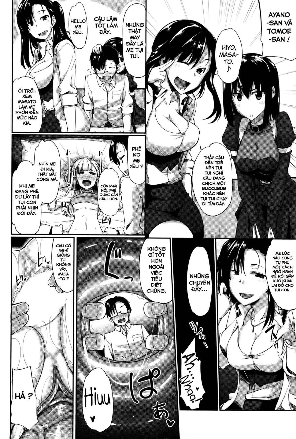 HentaiVN.net - Ảnh 30 - Inma no Mikata! [Succubi's Supporter!; Công ty Succubi] - Chap 3