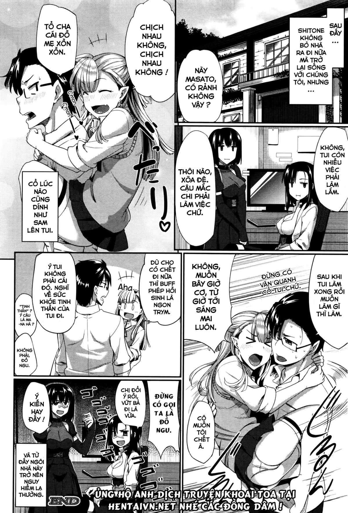 HentaiVN.net - Ảnh 36 - Inma no Mikata! [Succubi's Supporter!; Công ty Succubi] - Chap 3